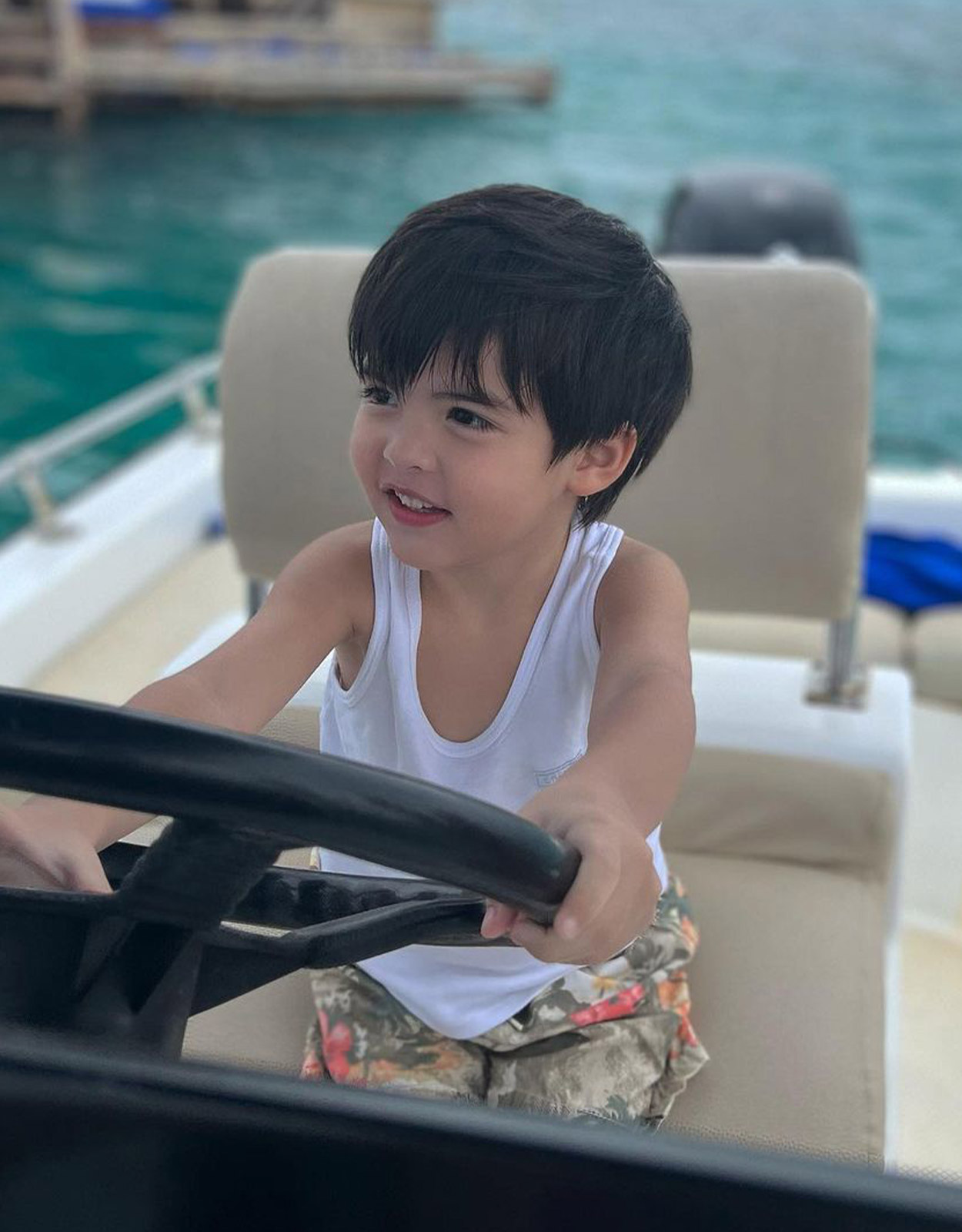 Dingdong Dantes' son Sixto