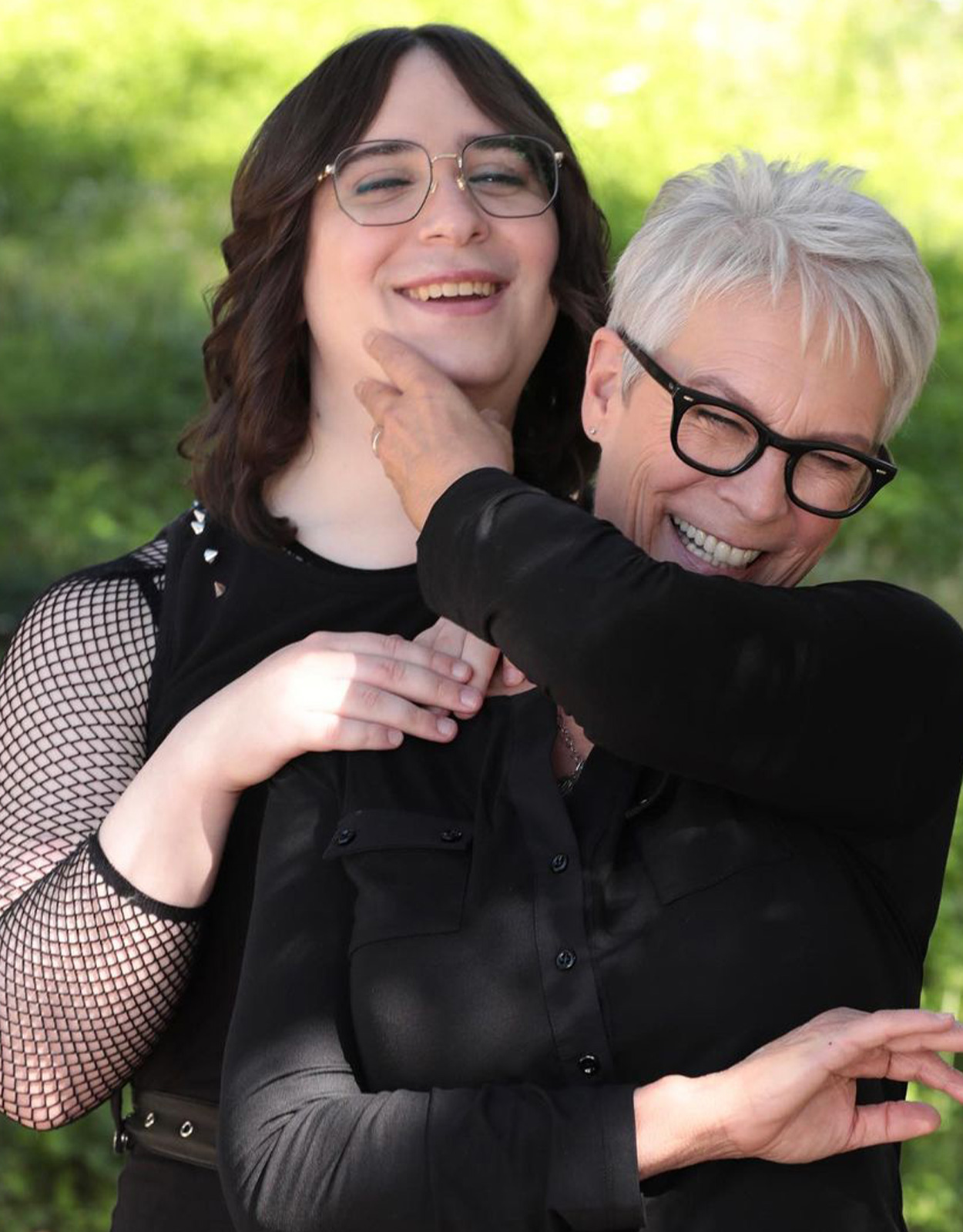 Jamie Lee Curtis and Ruby