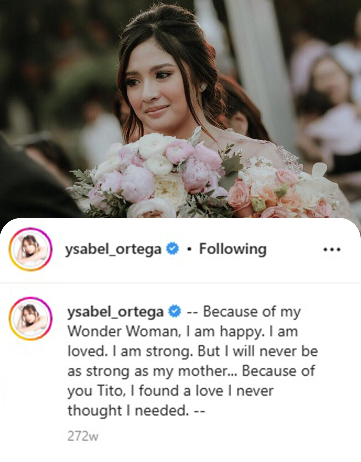 Screenshot from Ysabel Ortega