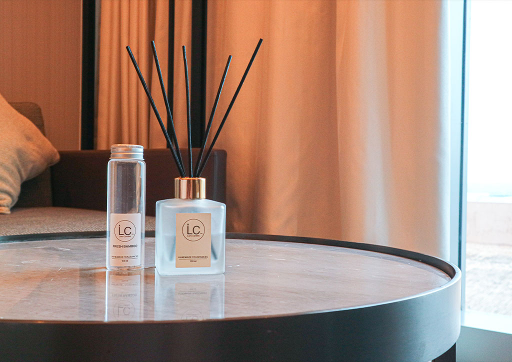 Lavender Linen Spray and Fresh Bamboo Reed Diffuser