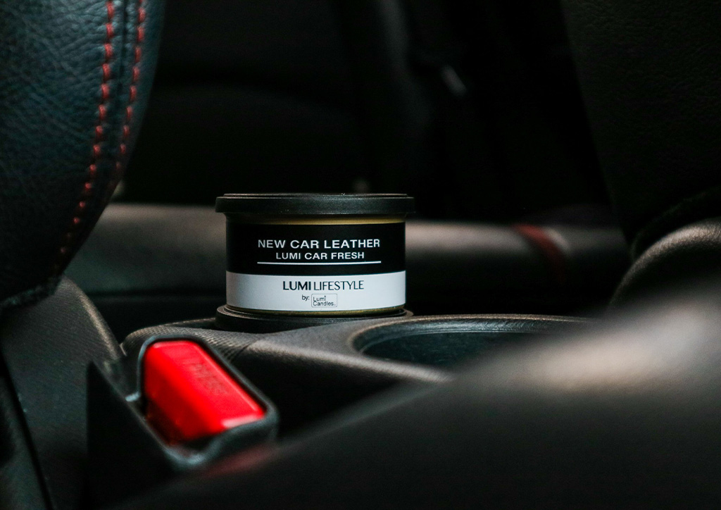 New Car Leather LUMI Car Freshener