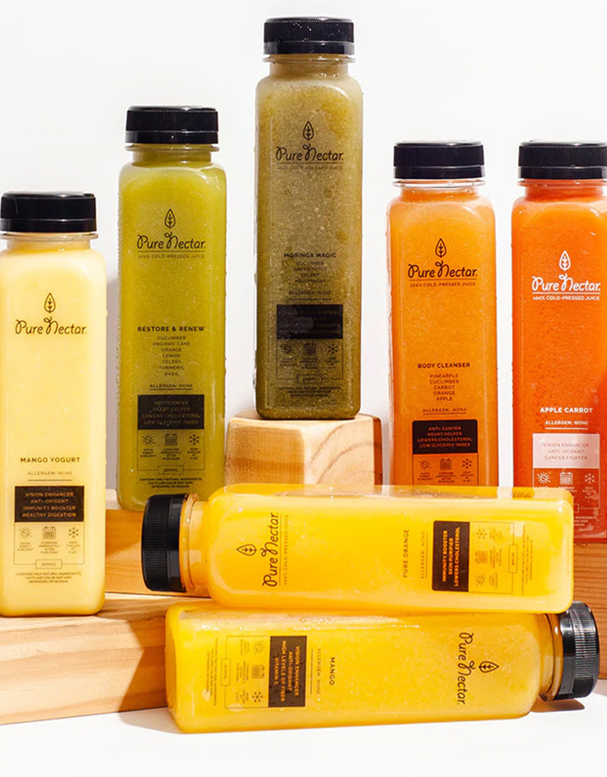 Must-haves for new moms include healthy juices to replenish them