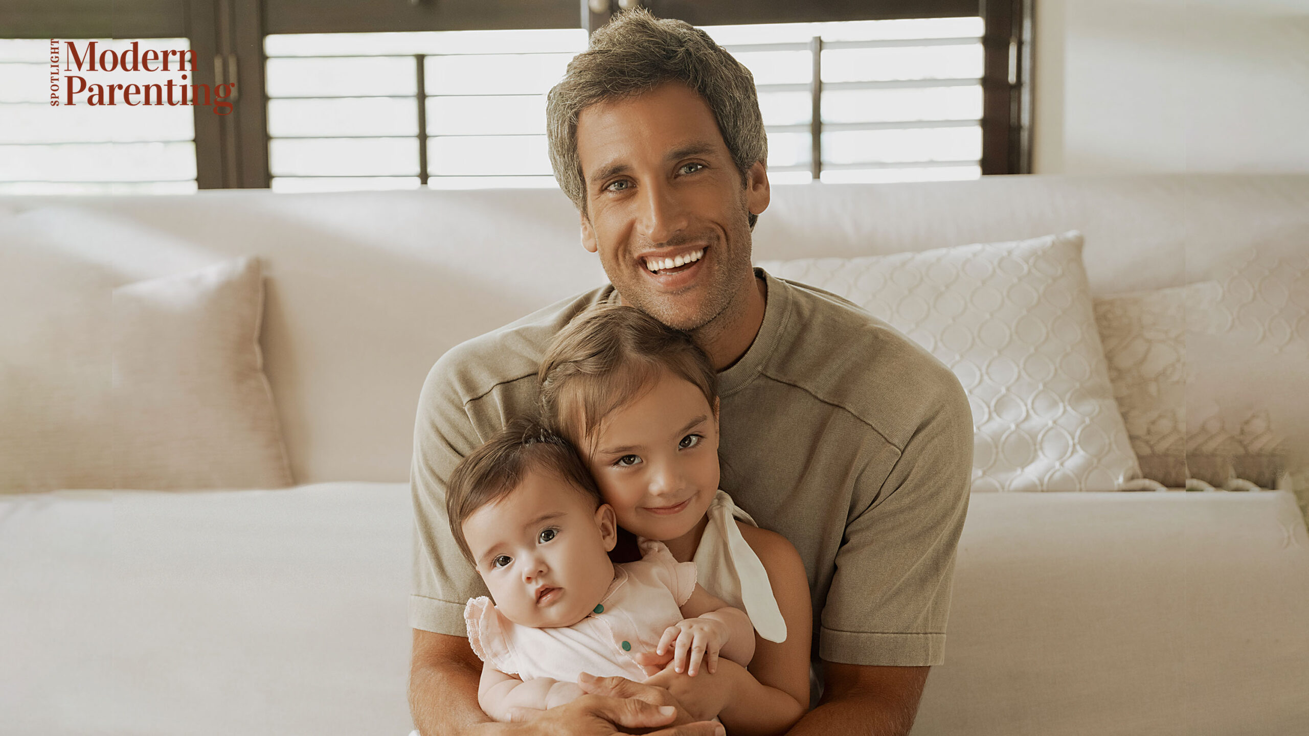 Celebrity dad Nico Bolzico with his two daughters: Thylane and baby Maëlys