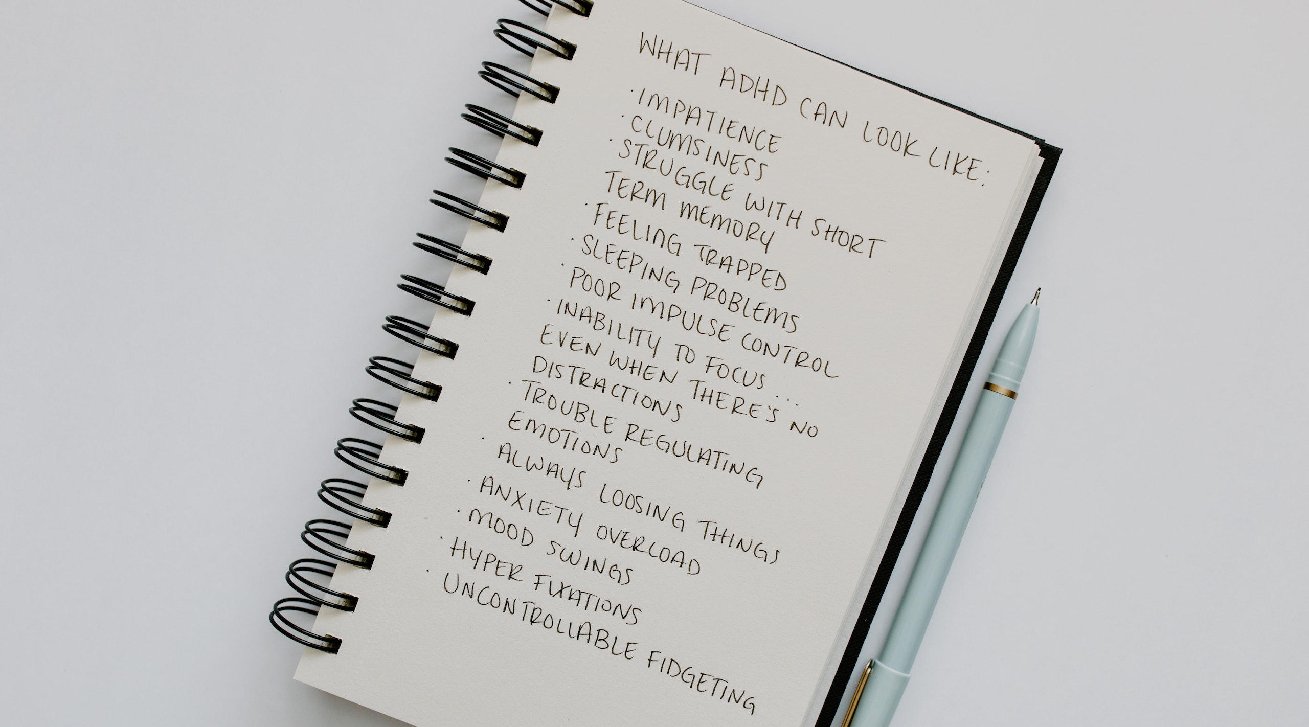 A list of what ADHD can look like