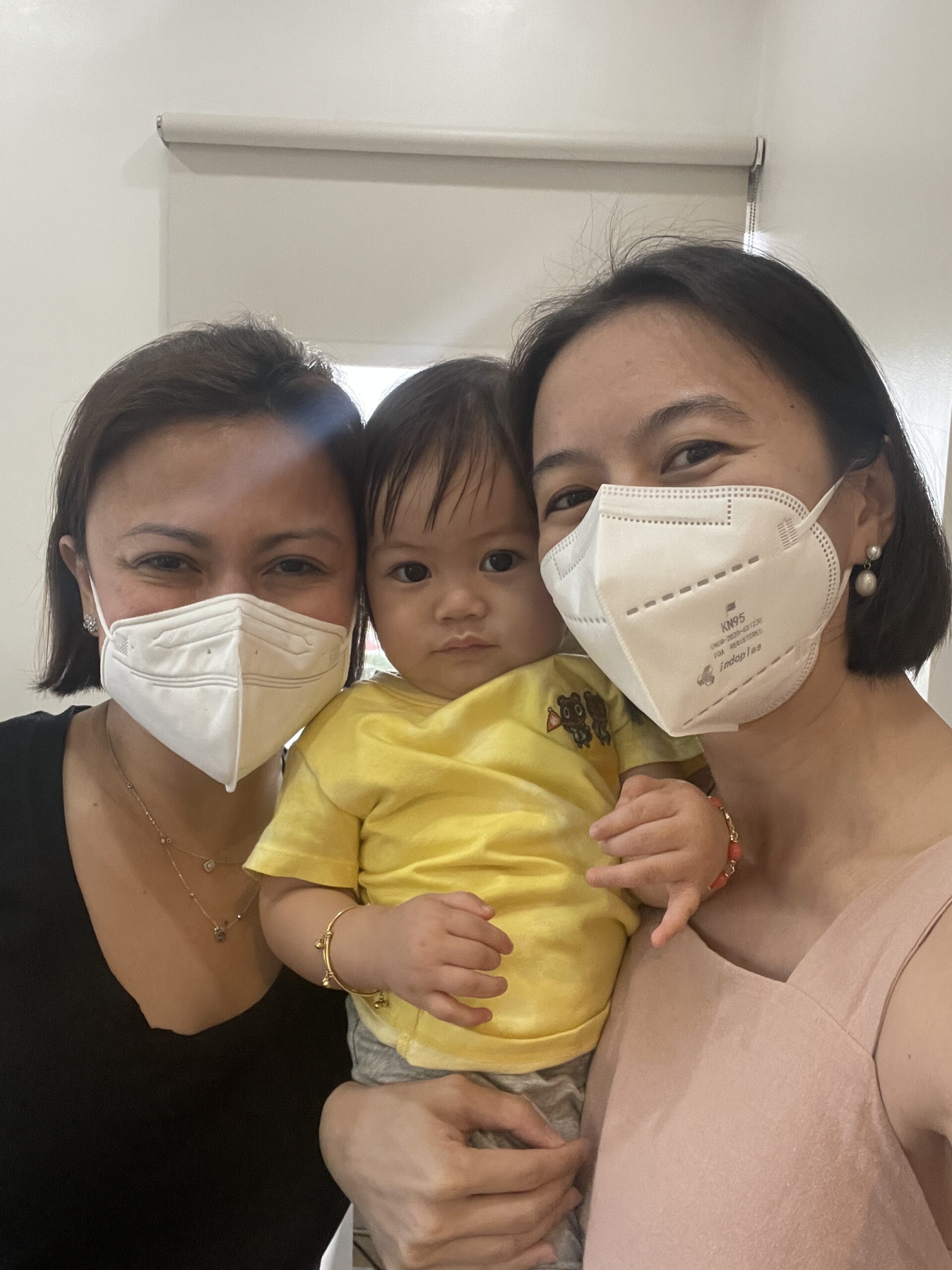 With Dra. Kristine Katimbang who inserted my contraceptive implant