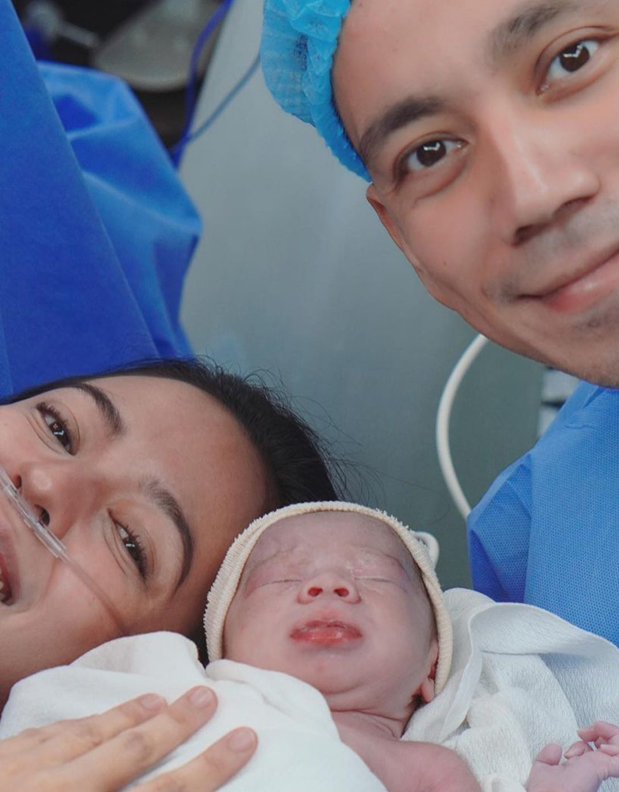 Karel Marquez and her baby boy