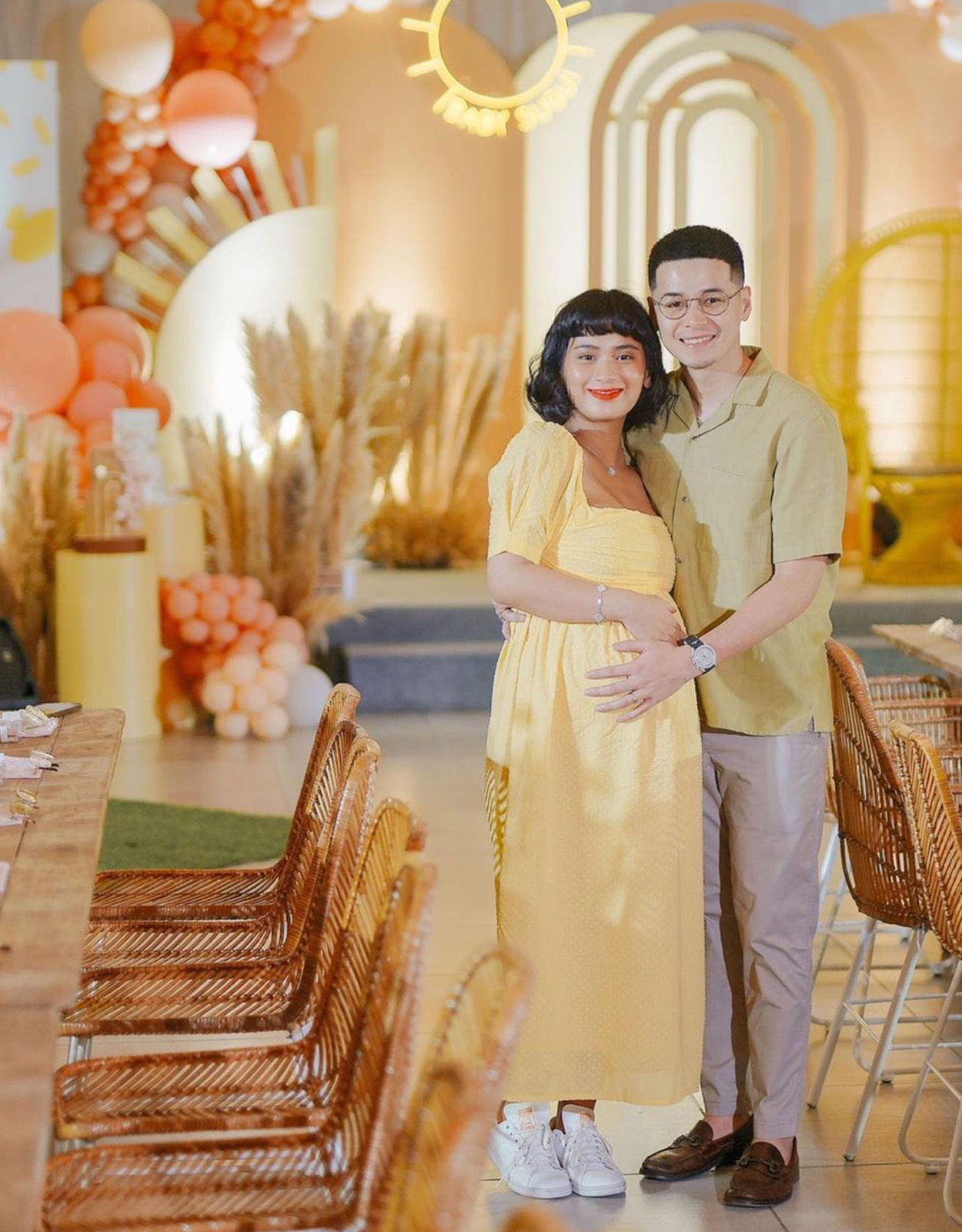 Aeriel Garcia Celebrates with A Sunny Baby Shower