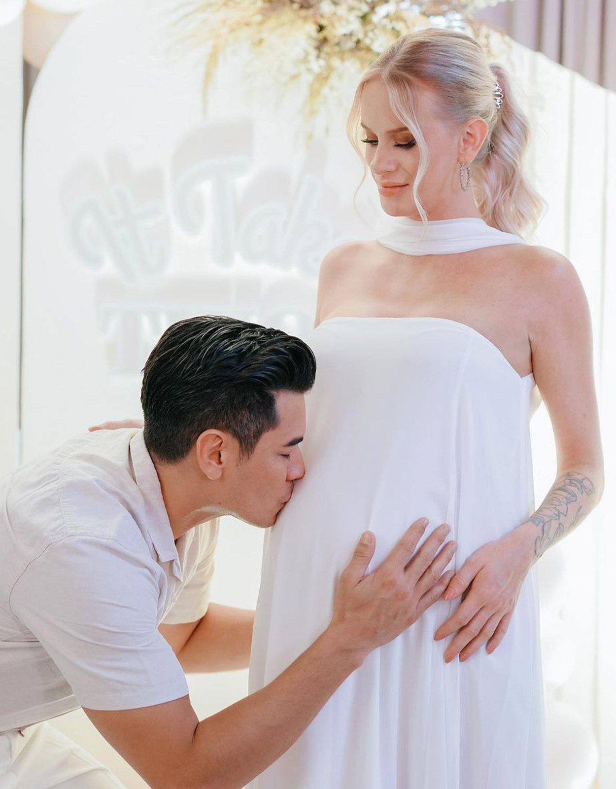 Fabio Ide and Ellen Fröjd Welcome Twins