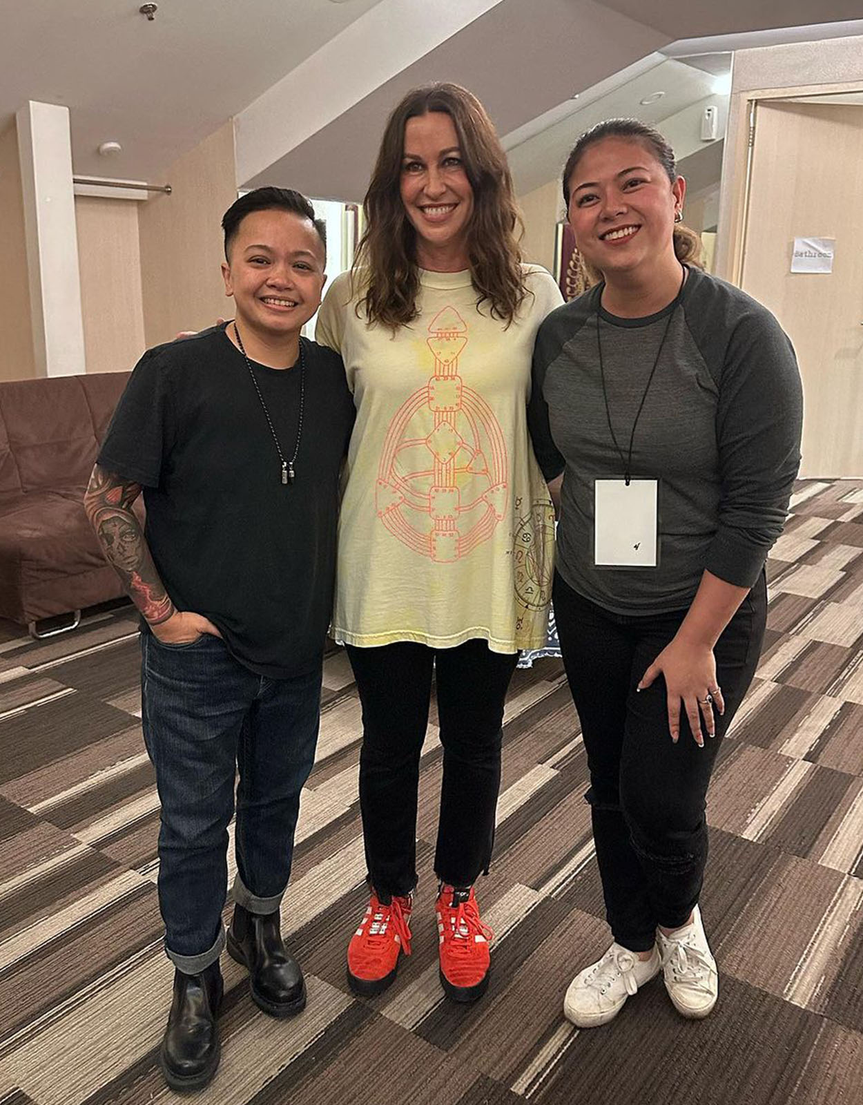 Ice Seguerra with Alanis Morrisette