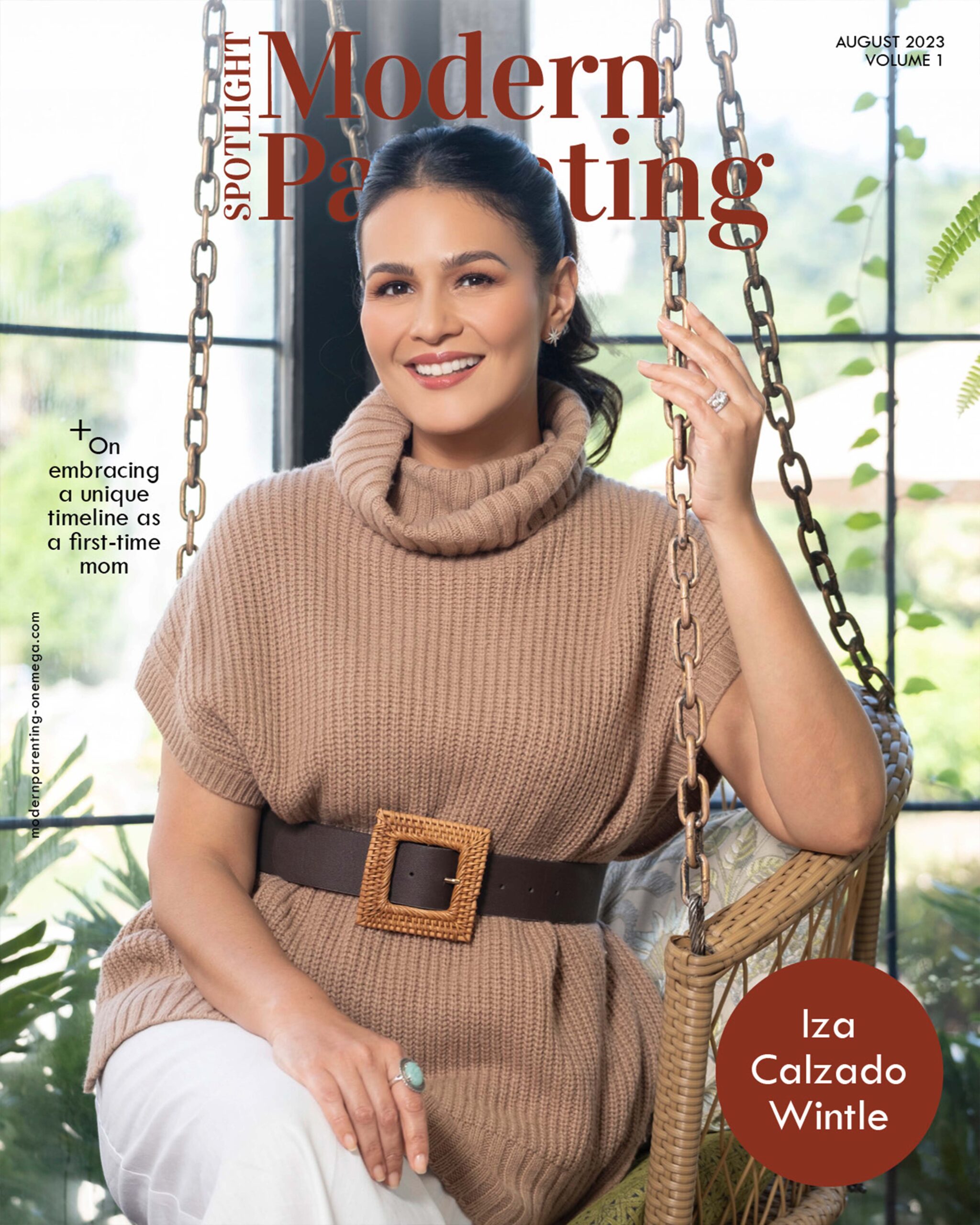 Iza Calzado for Modern Parenting
