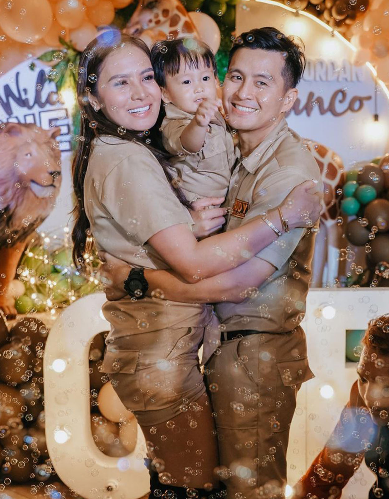 Arny Ross Holds a Jungle-Themed Party for Her Son Jordan
