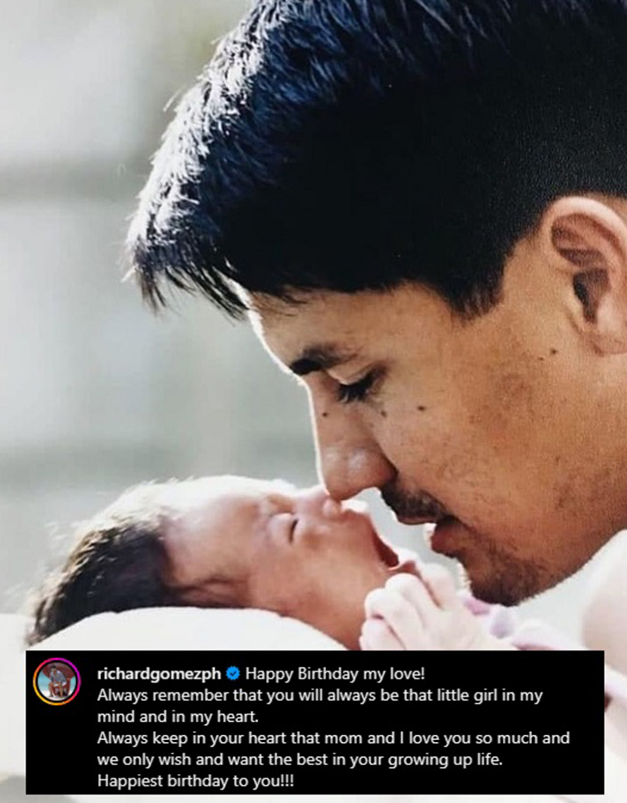Richard Gomez Pens a Sweet Birthday Letter to Juliana