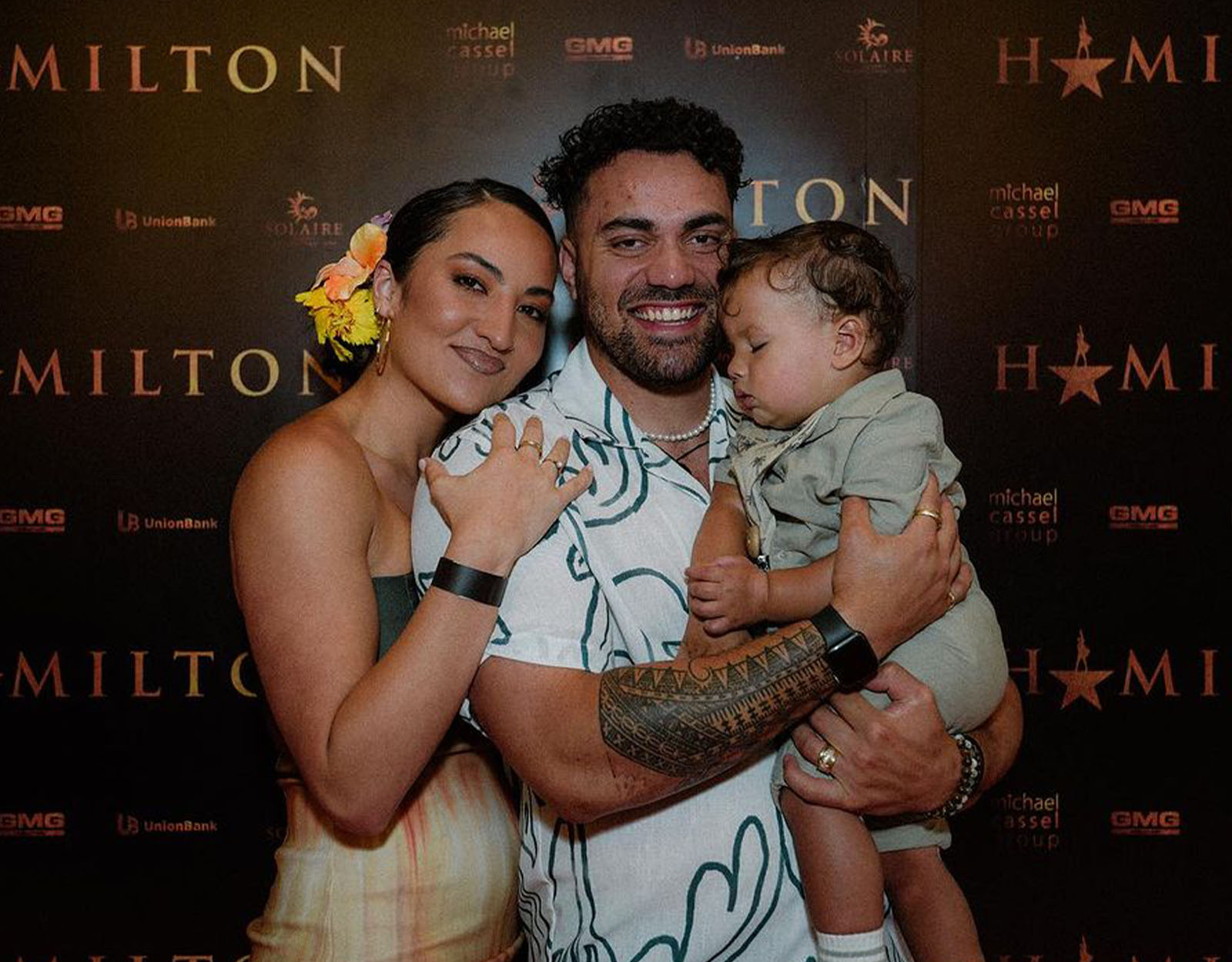 Kirrah Amosa and family