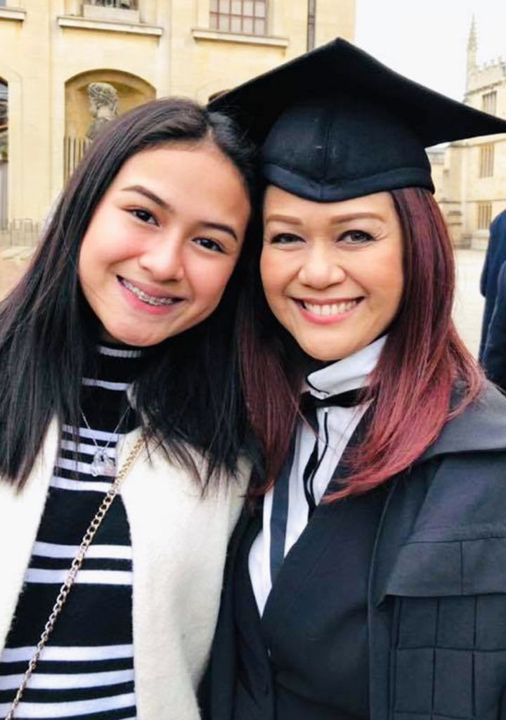 CONSULTASIA Founder and CEO Tinette Cortes' graduation in Oxford