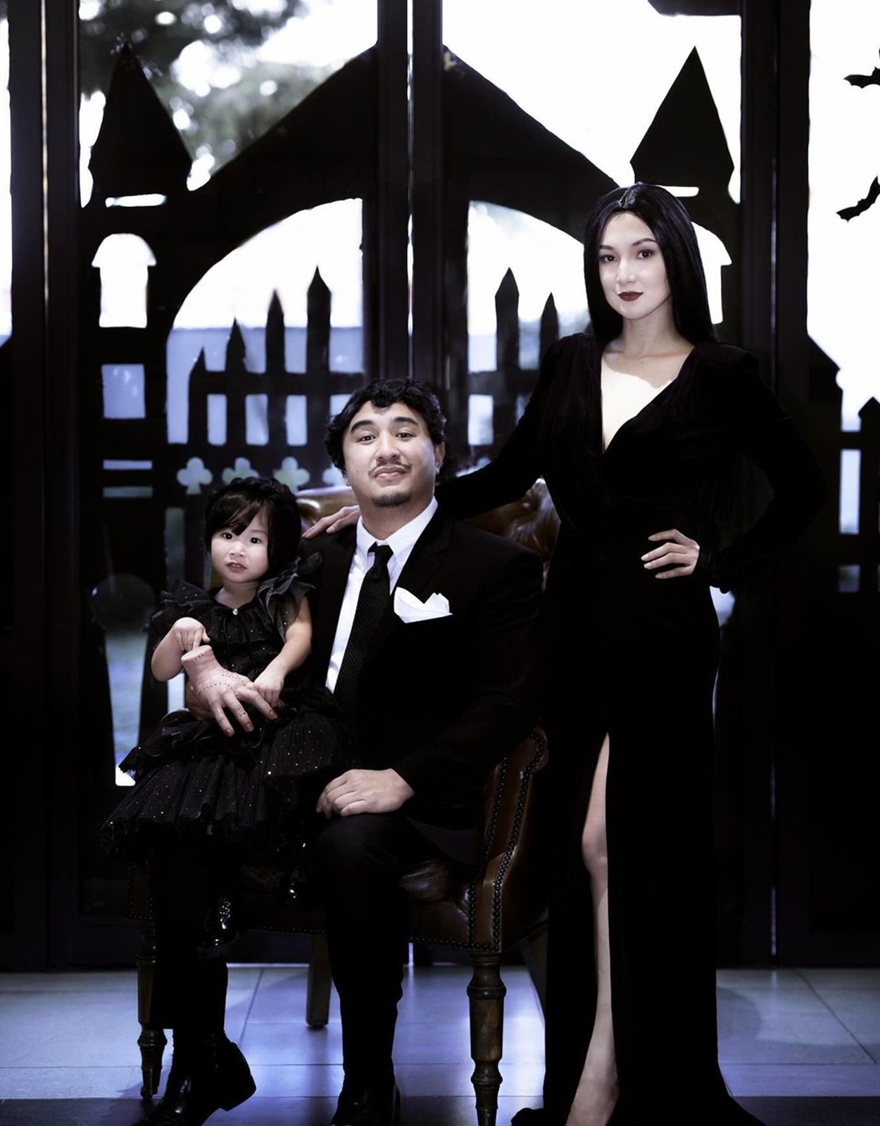 Sheena Halili and family