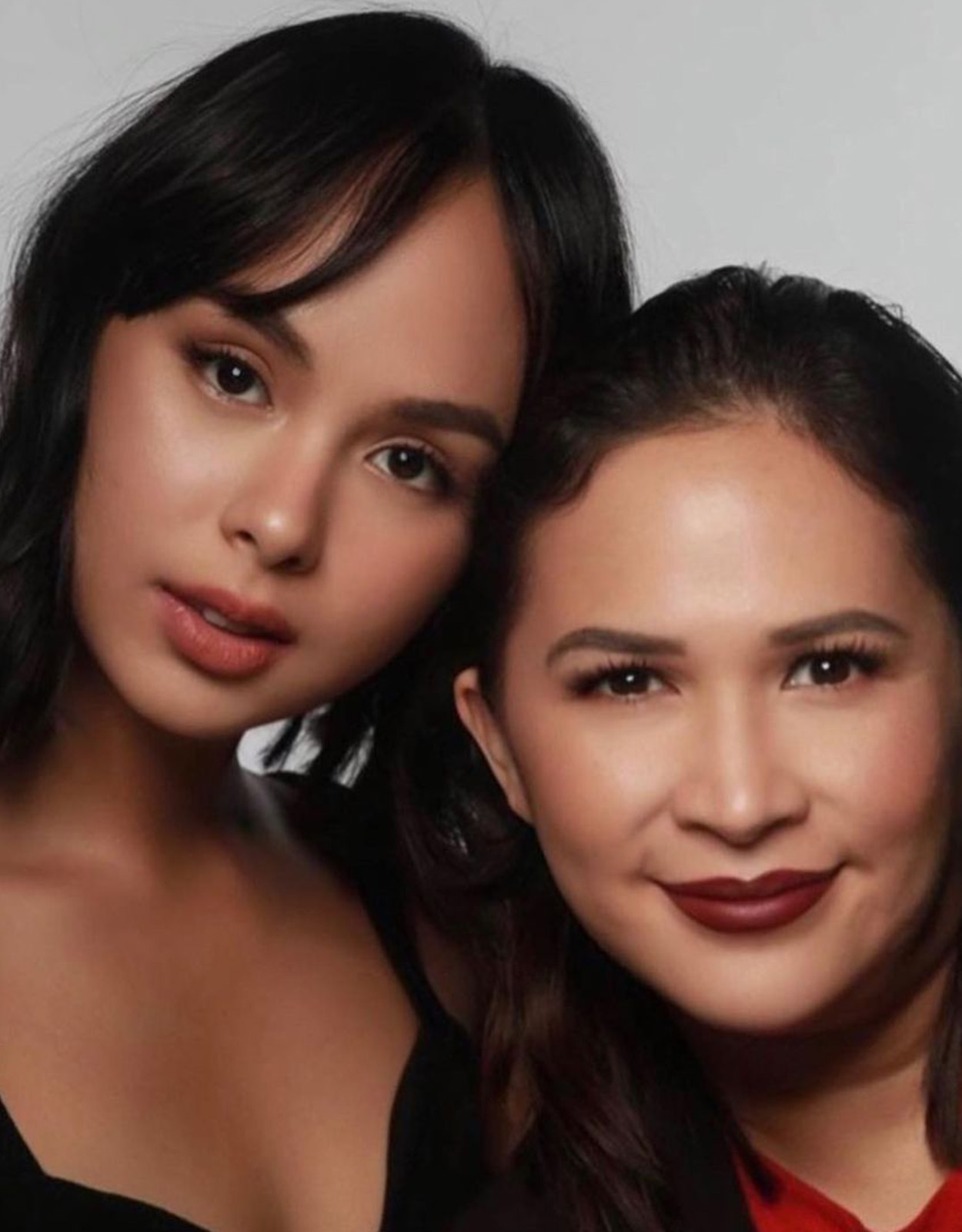 Kaila Estrada with Janice de Belen
