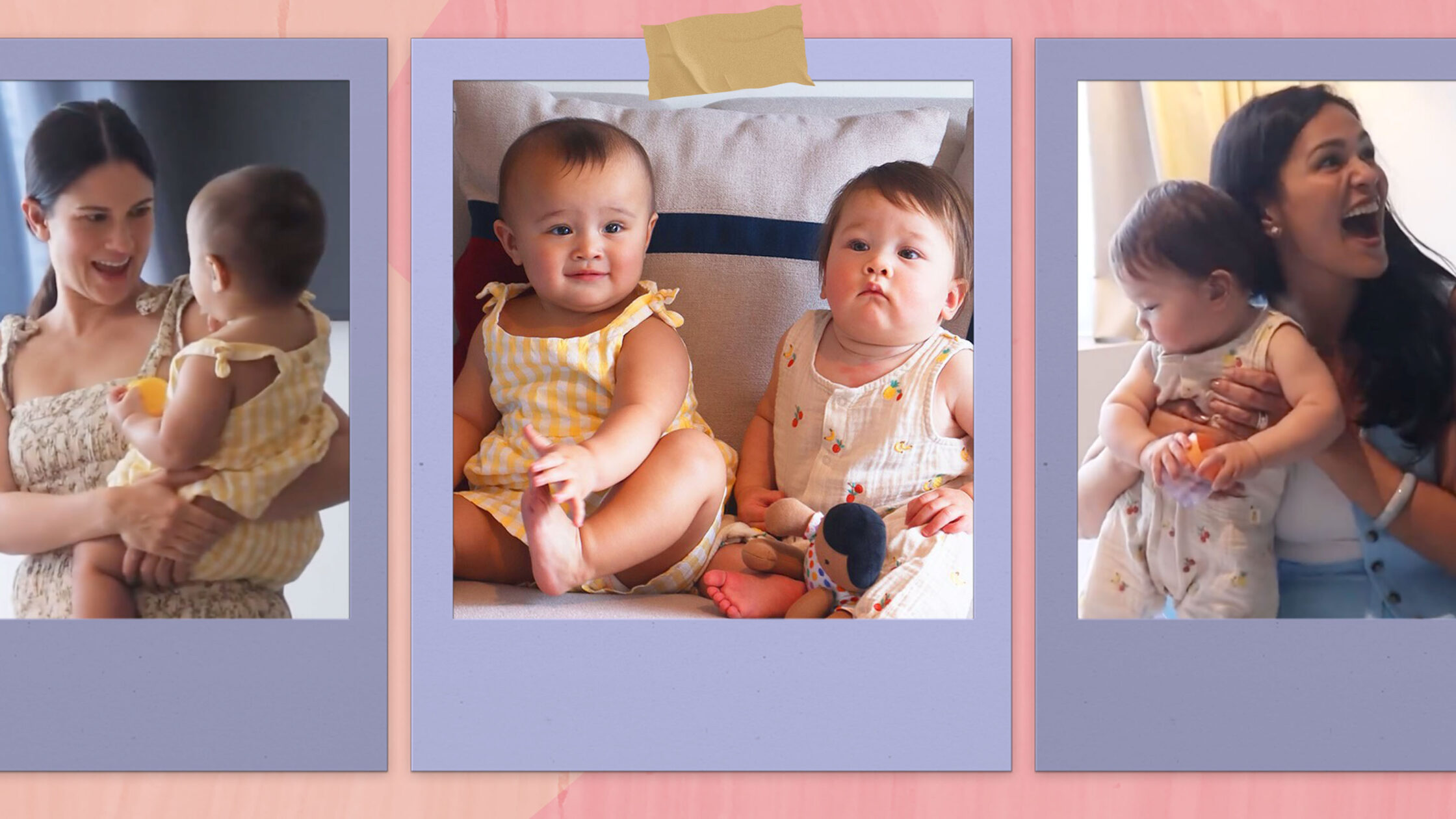 Bianca King's daughter, Sadie, finally meets her cousin, Iza Calzado's daughter: Deia!