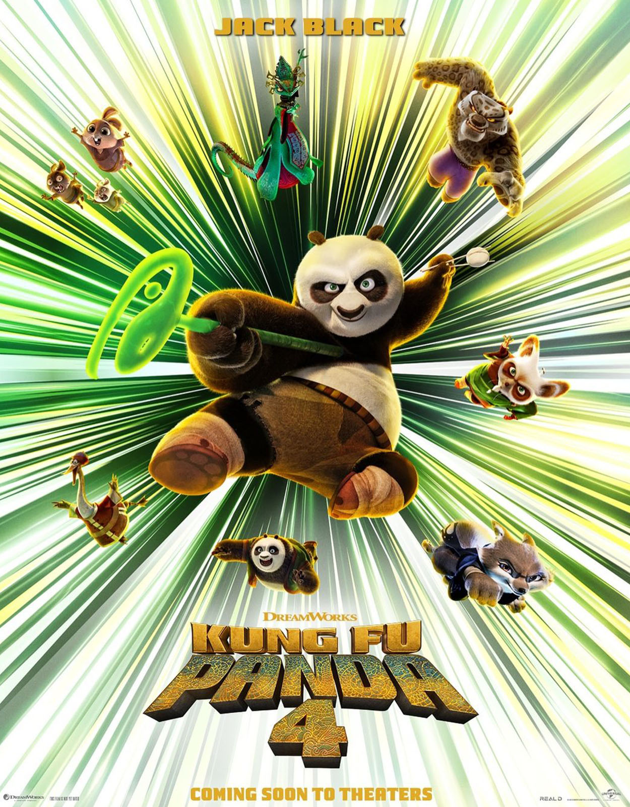 Kung Fu Panda 4 Promotional Poster