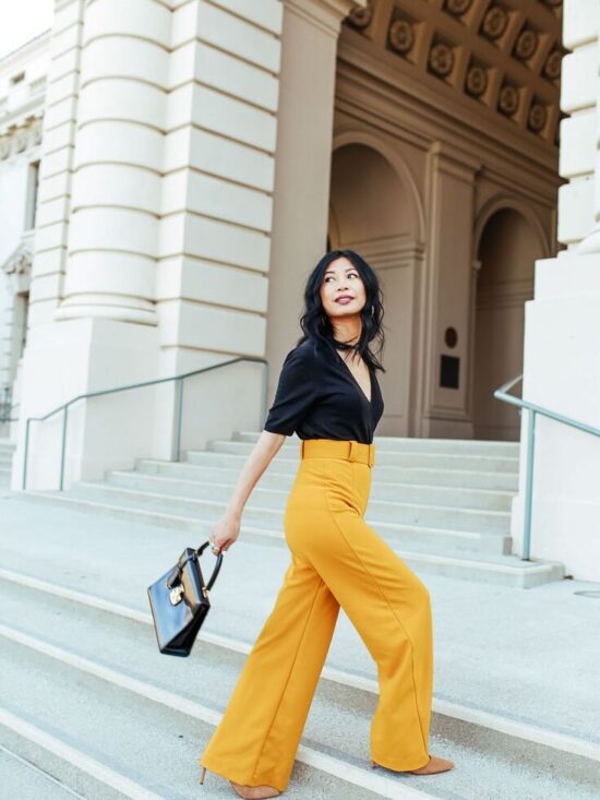 If moms want to attract wealth and success, go for golden colored pants! That's another one of the Lucky Colors of the Year 2024!