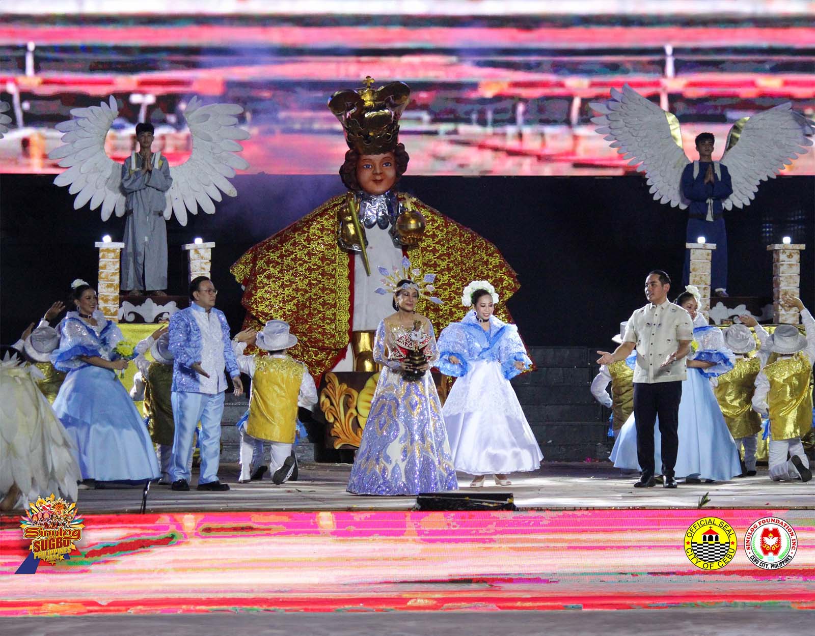 Sinulog festival held every January.