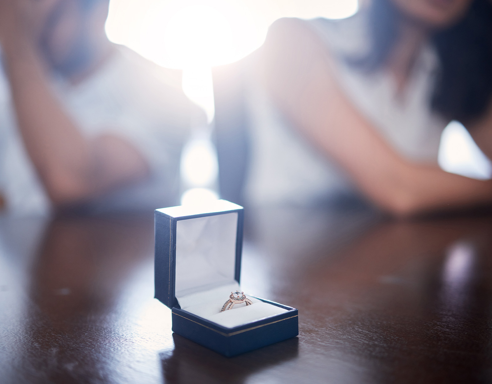 Diamond engagement ring