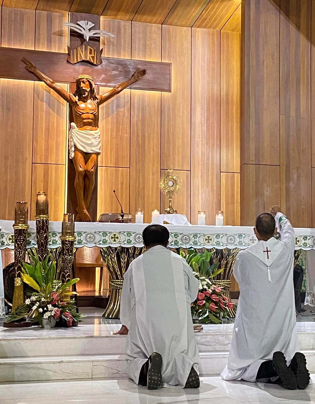 Visita Iglesia: Sta. Maria della Strada Parish