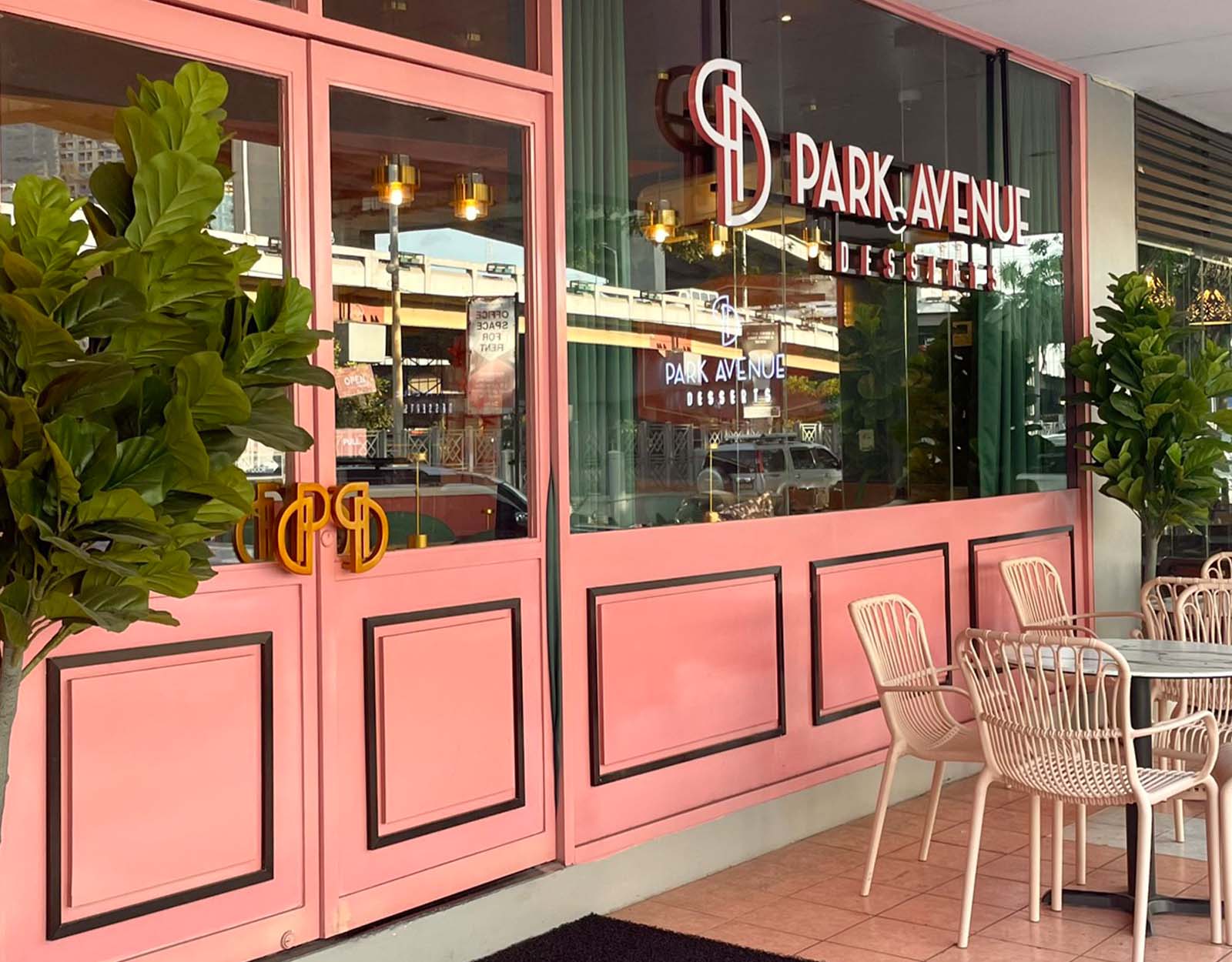 Park Avenue Desserts store front