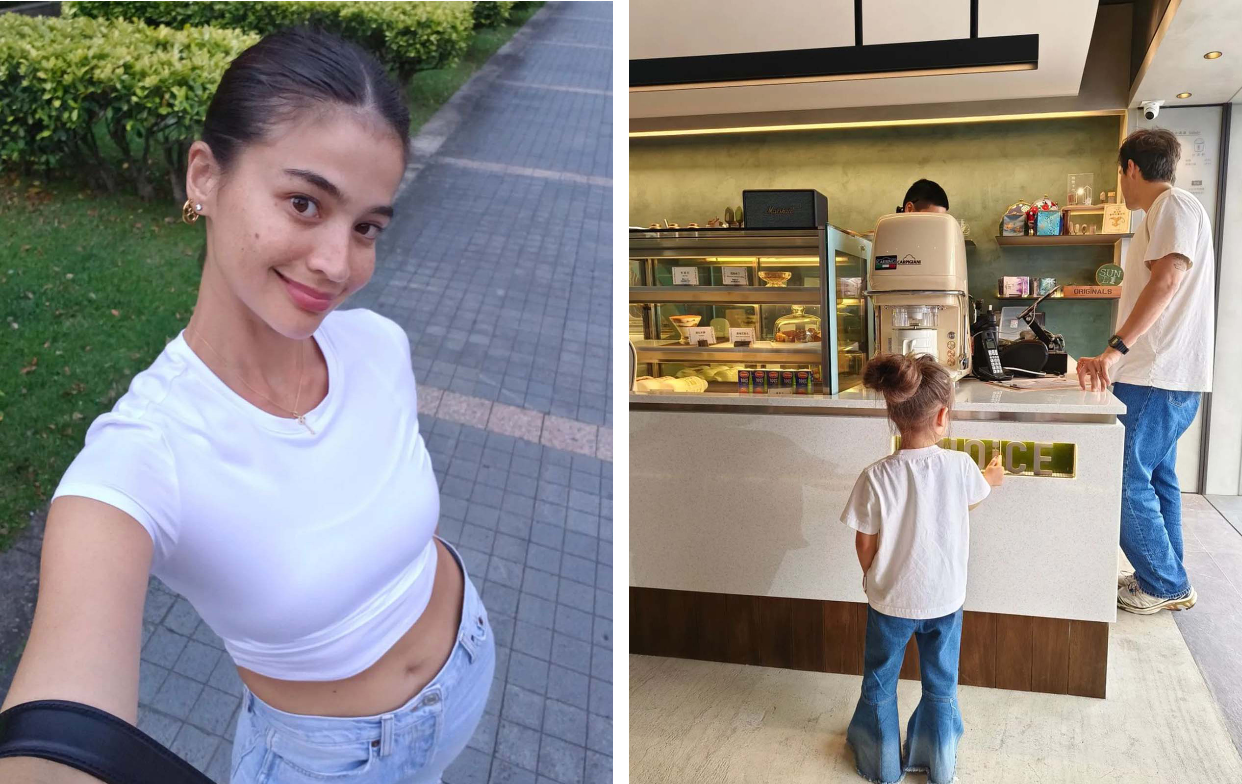 Anne Curtis, Erwan Heussaf, and family