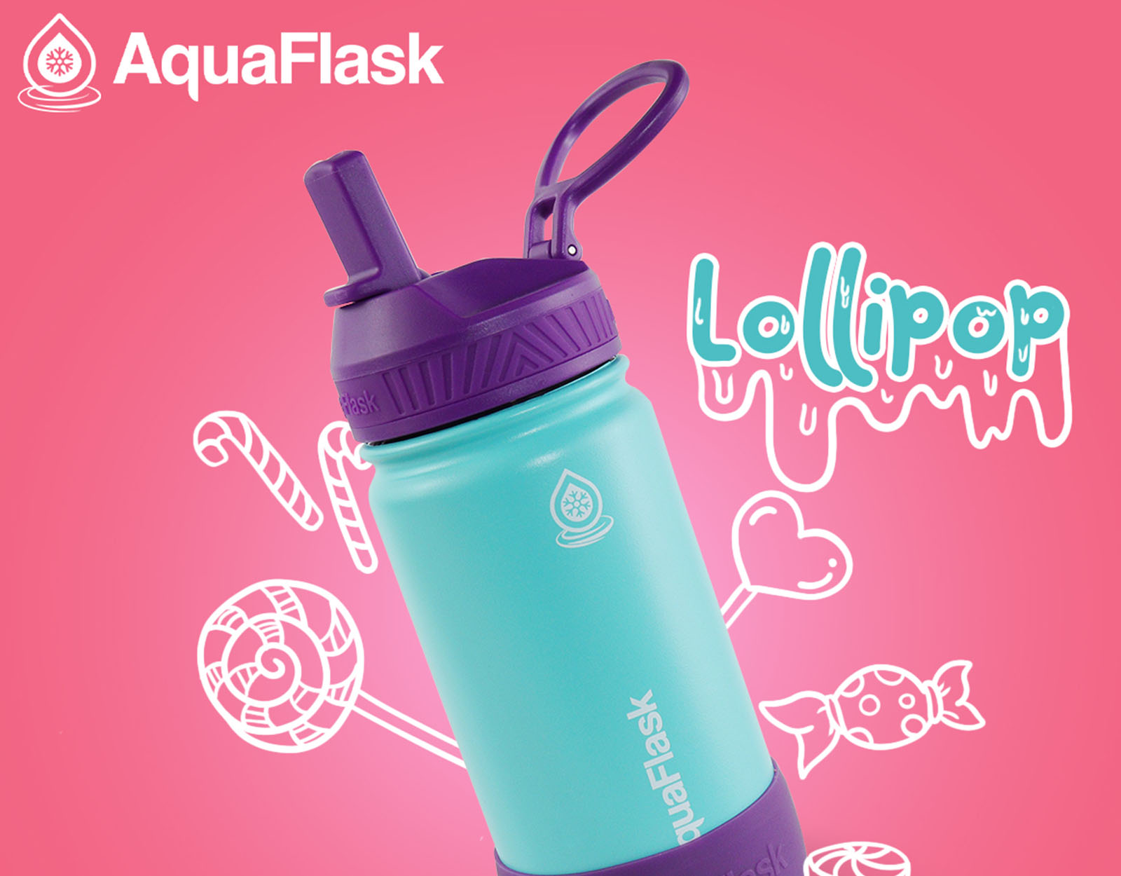 Aquaflask kid-friendly tumbler