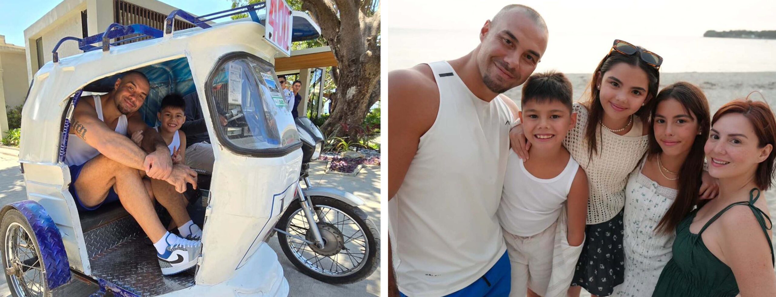 Cheska Kramer, Doug Kramer, and family