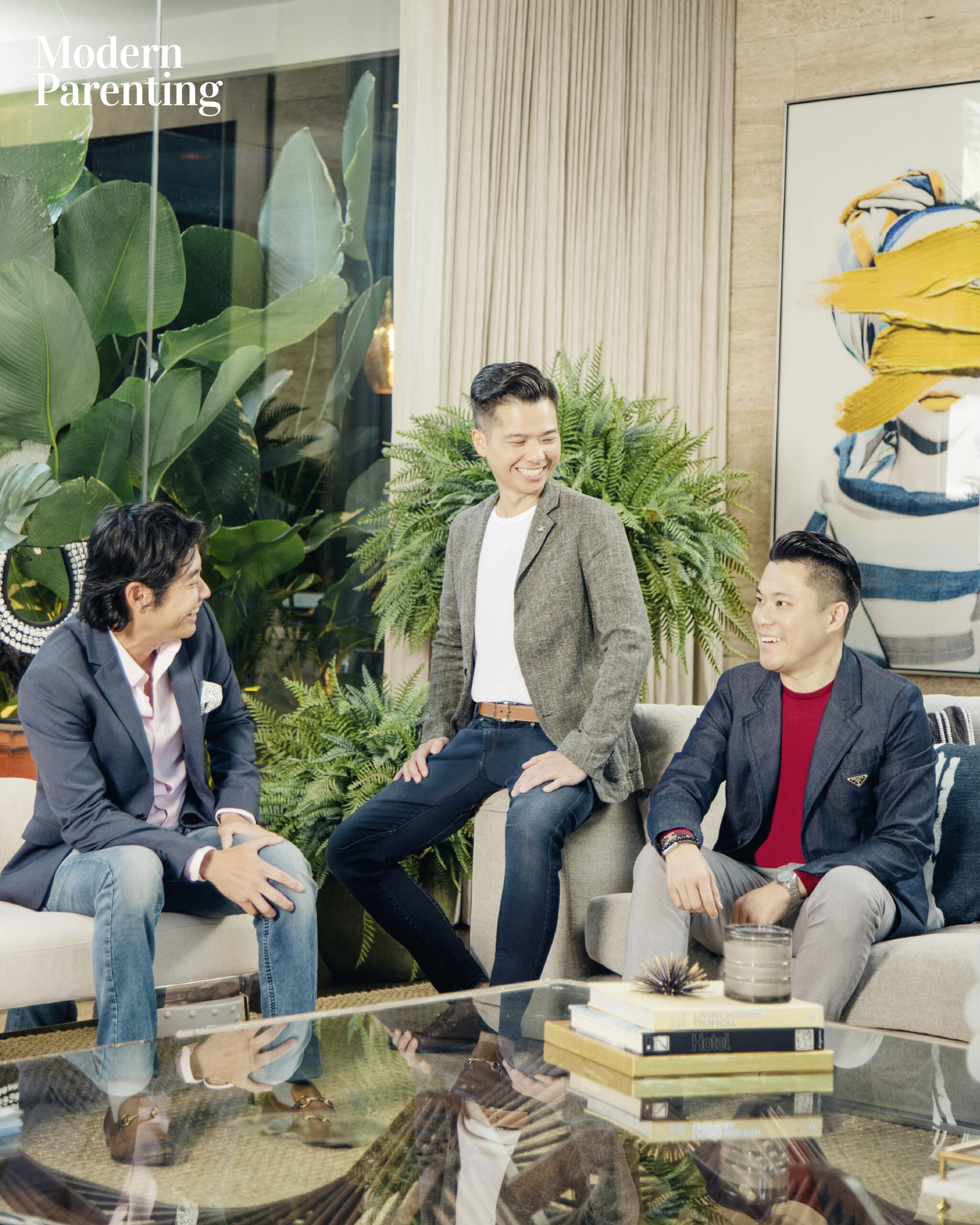 GP Reyes, Erik Cua, and Kevin Tan