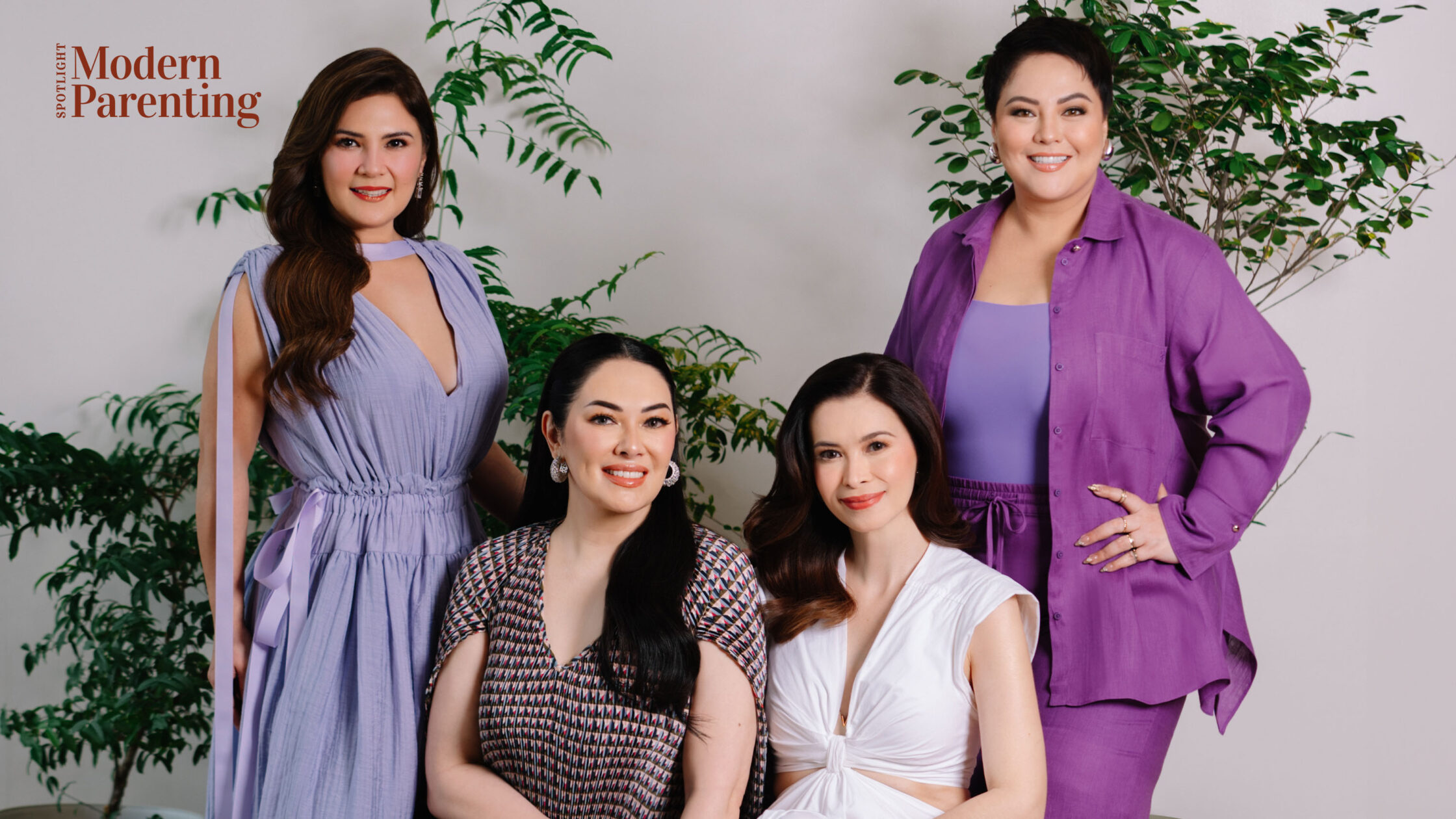 Ruffa Gutierrez, Sunshine Cruz, Vina Morales, and Karla Estrada for Modern Parenting Spotlight April 2024