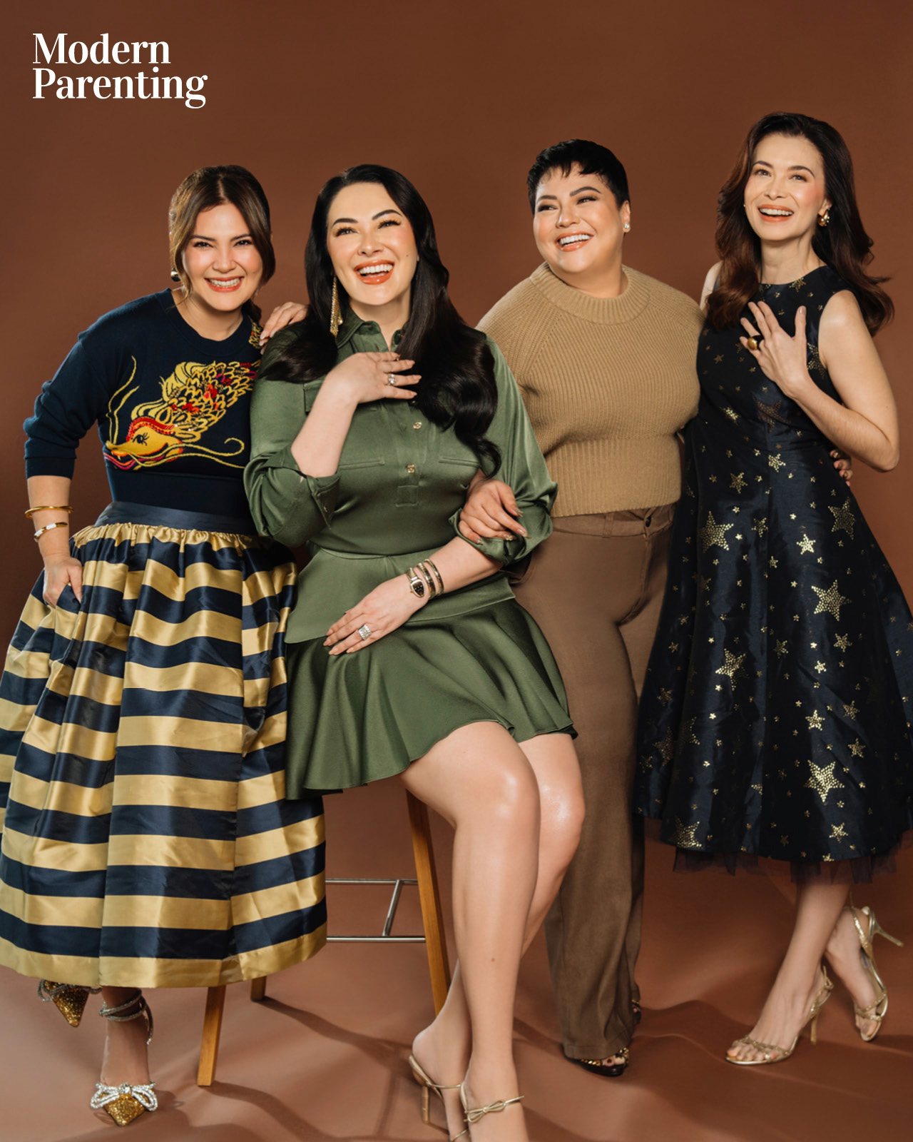 Ruffa Gutierrez, Sunshine Cruz, Vina Morales, and Karla Estrada for Modern Parenting Spotlight April 2024
