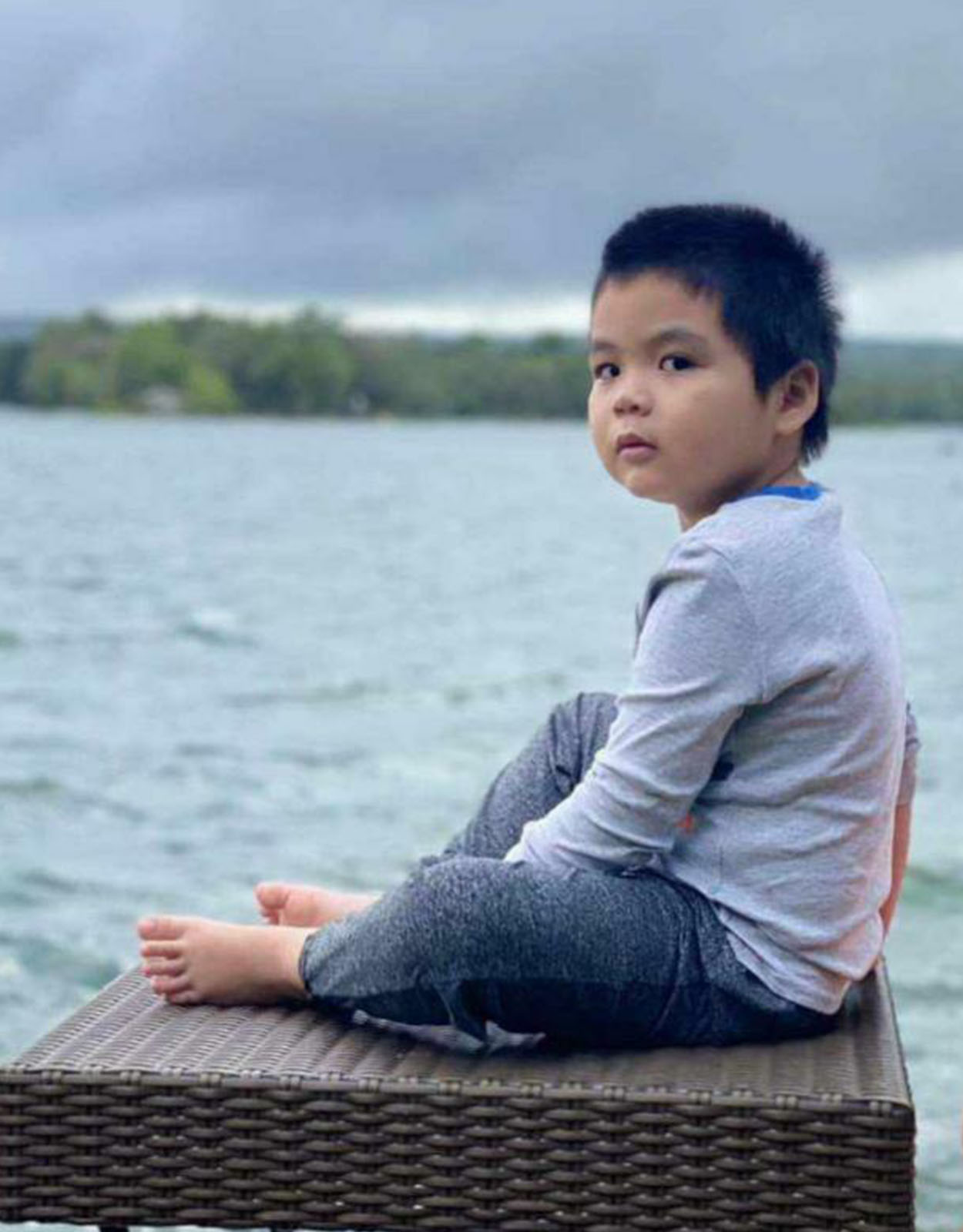 Vincent Rocha's 2-year-old son, Noah