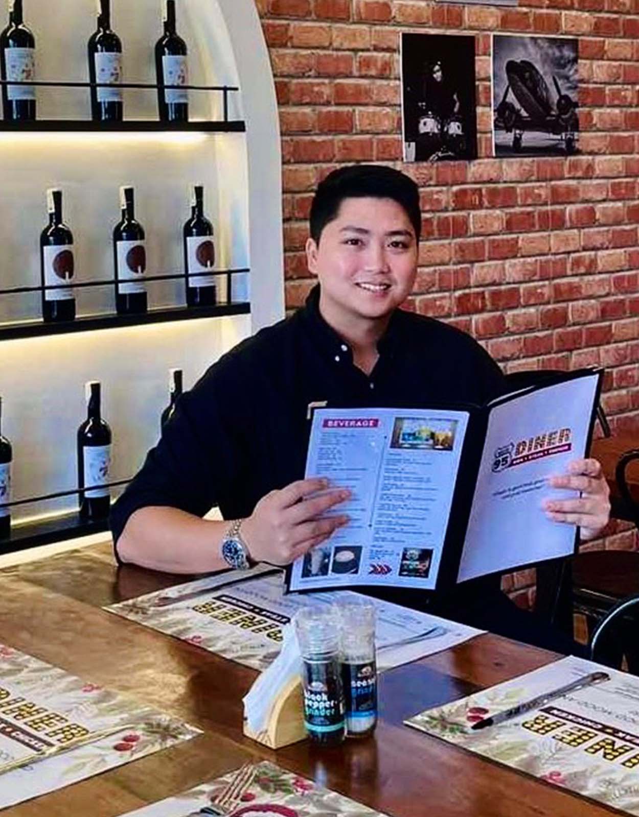 Destined for Higher Heights—President of Efaprodito Dela Cruz Corporation, John Horeb Dela Cruz, 29, is looking to expand his food business in the Metro and the South.