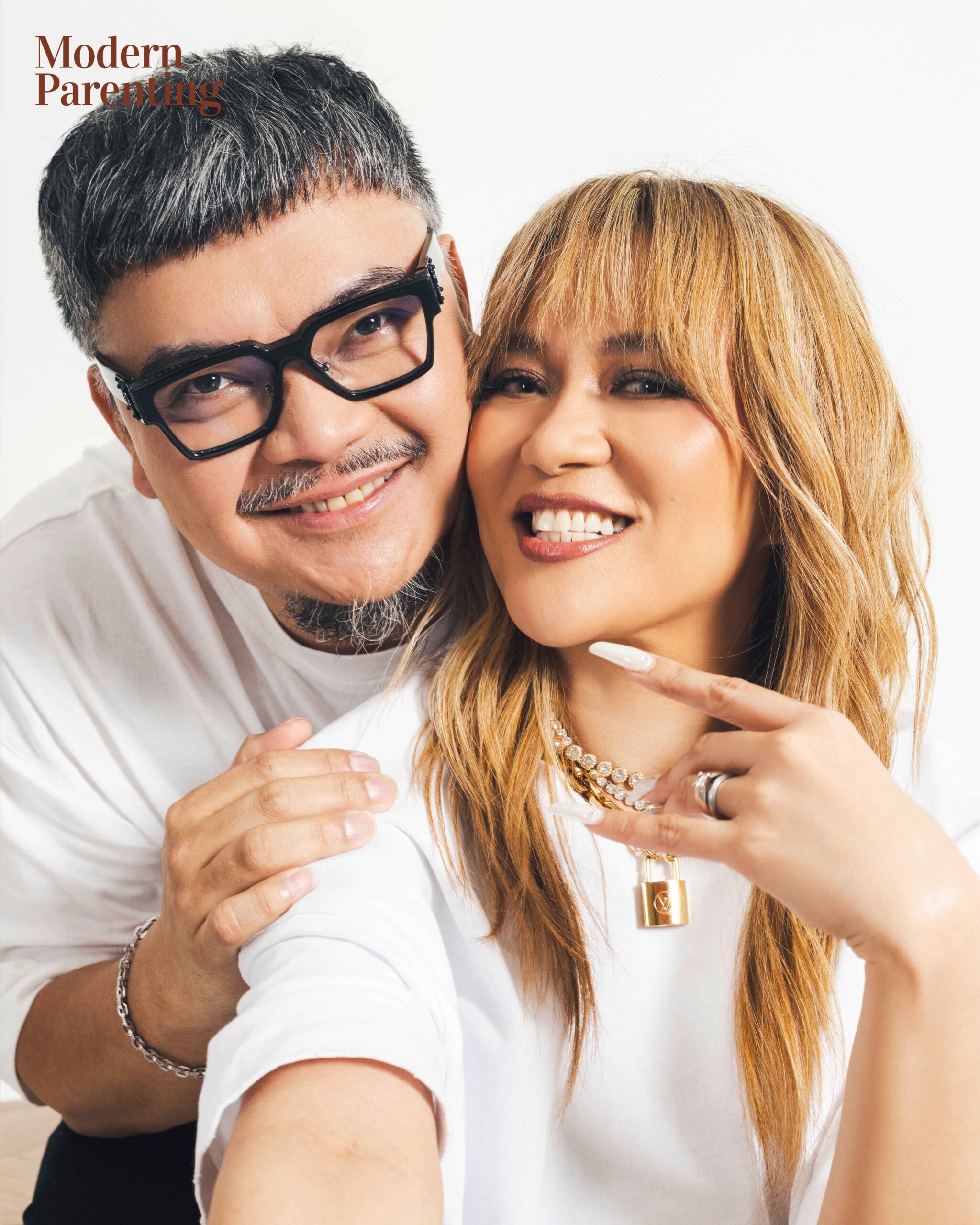 Georcelle Dapat-Sy and her husband, Angel