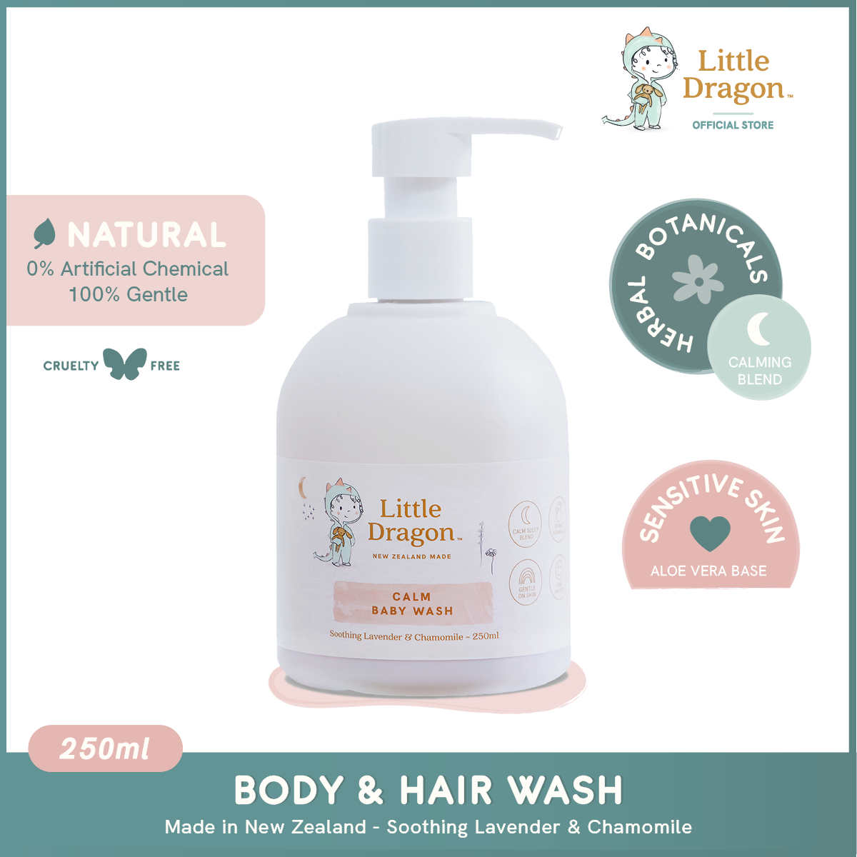 SM Green Finds Little Dragon Body and Hair Wash