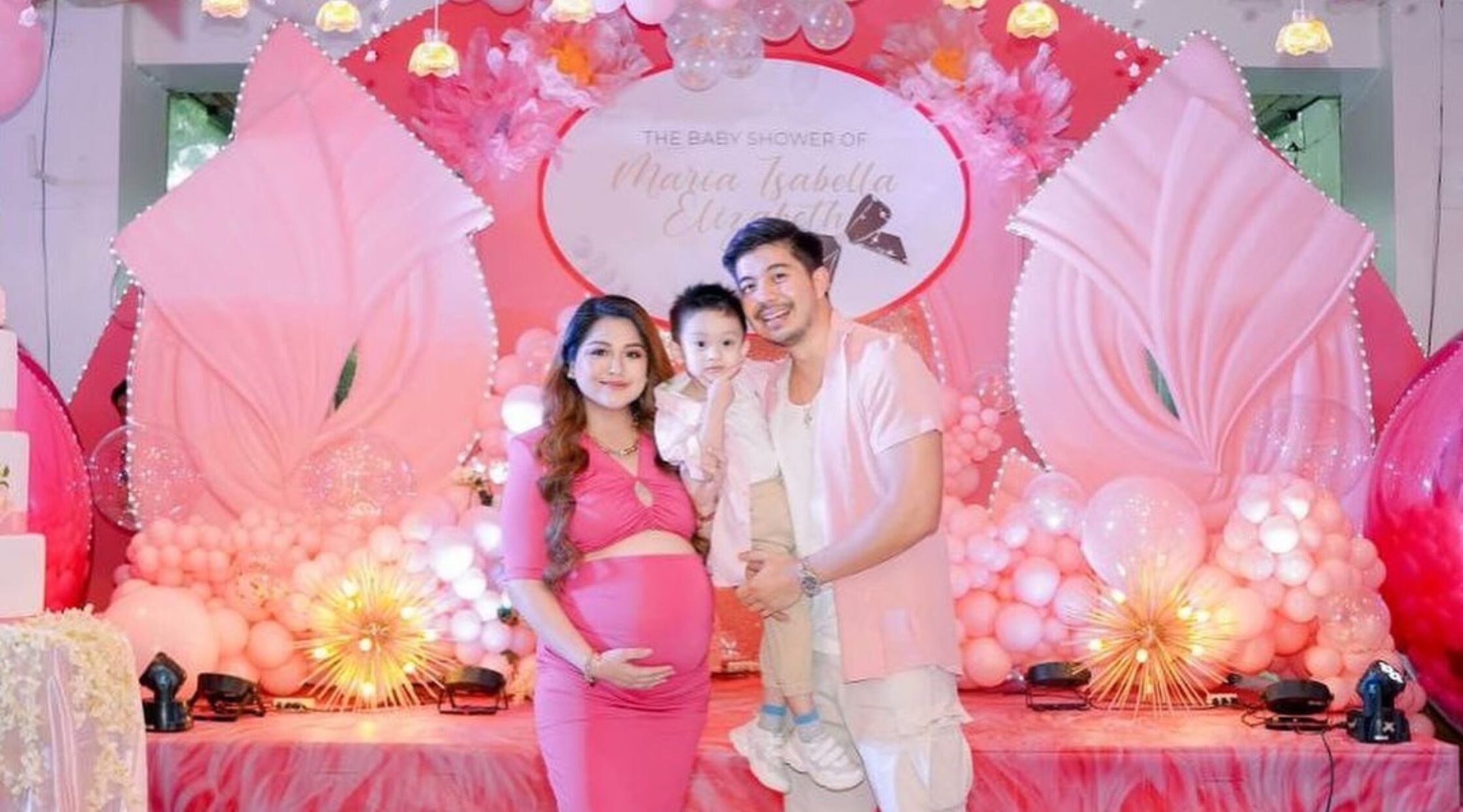 Dianne Medina and Rodjun Cruz throw a pinktastic baby shower!