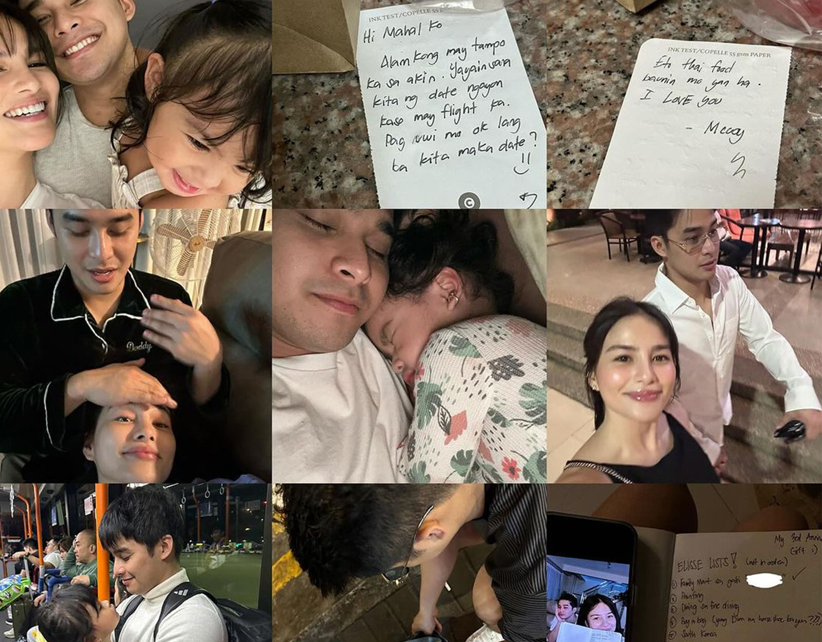 Elisse Joson's compilation of messages from McCoy