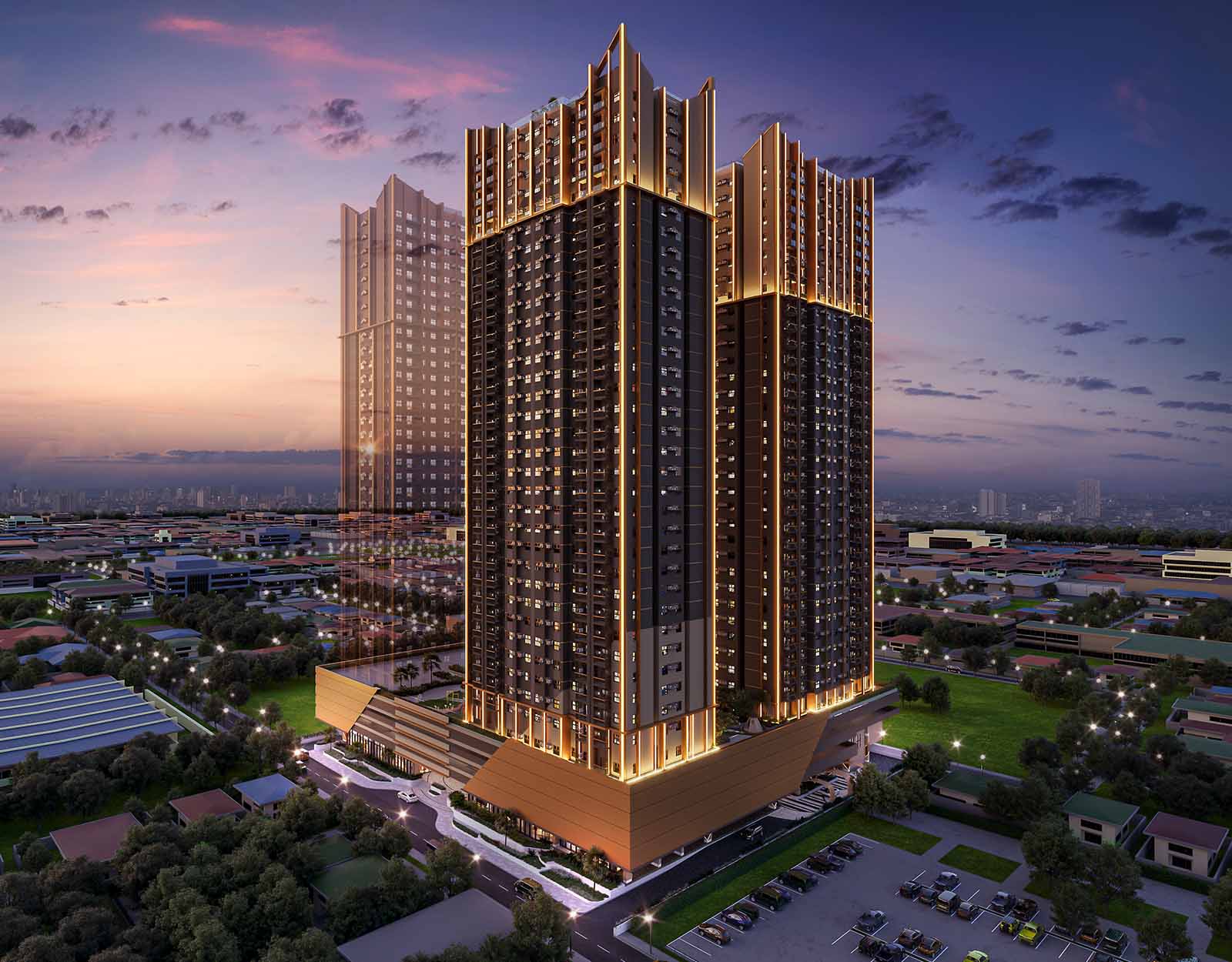 A modern family home nowadays are condos