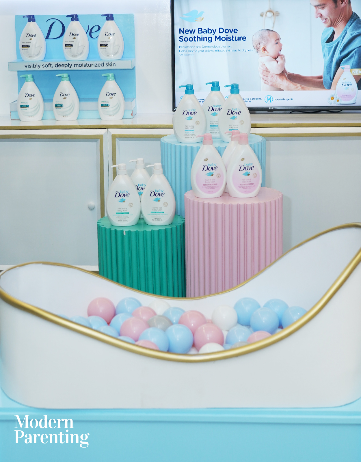 Baby Dove was at Dear Mama's Modern Parenting event