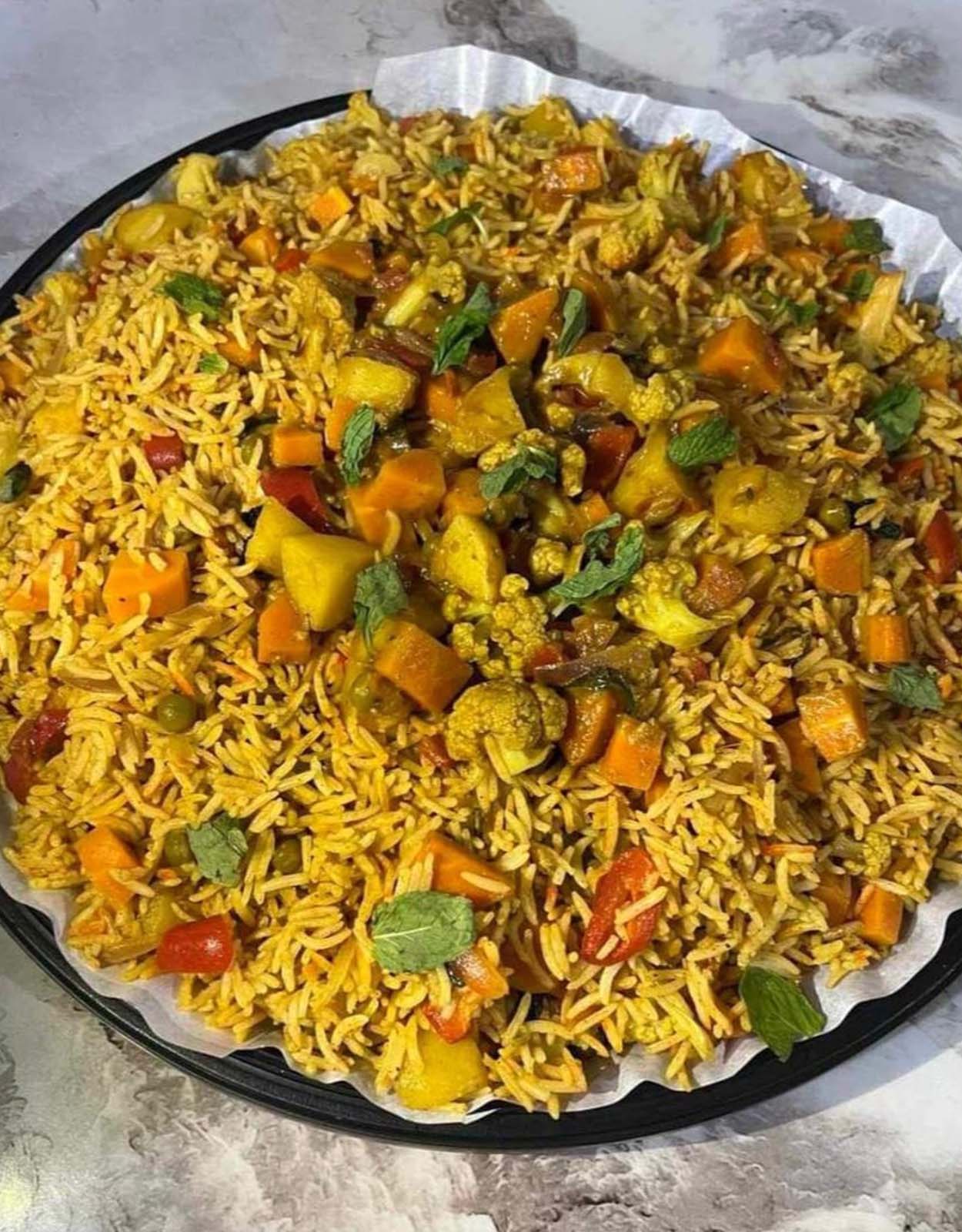 Little Gaza Kitchen's various biryanis