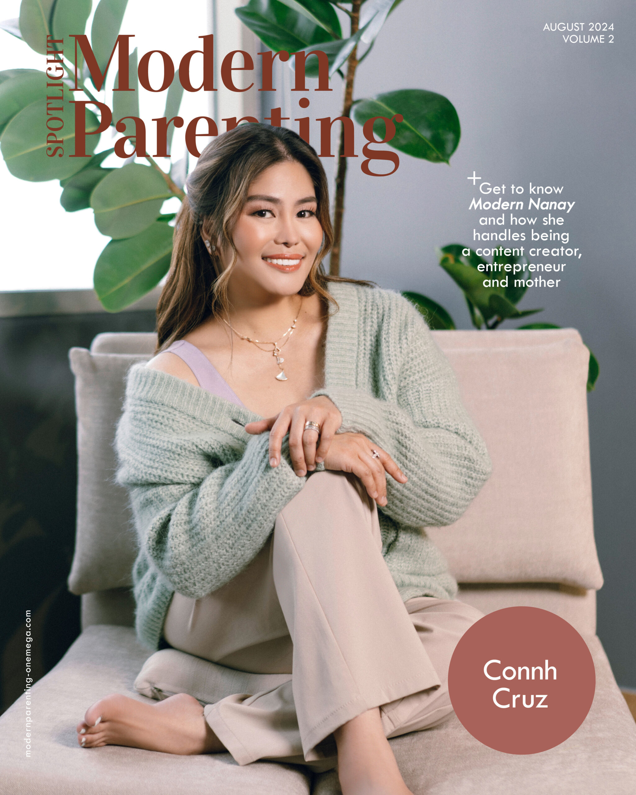 Connh Cruz on Modern Parenting August 2024