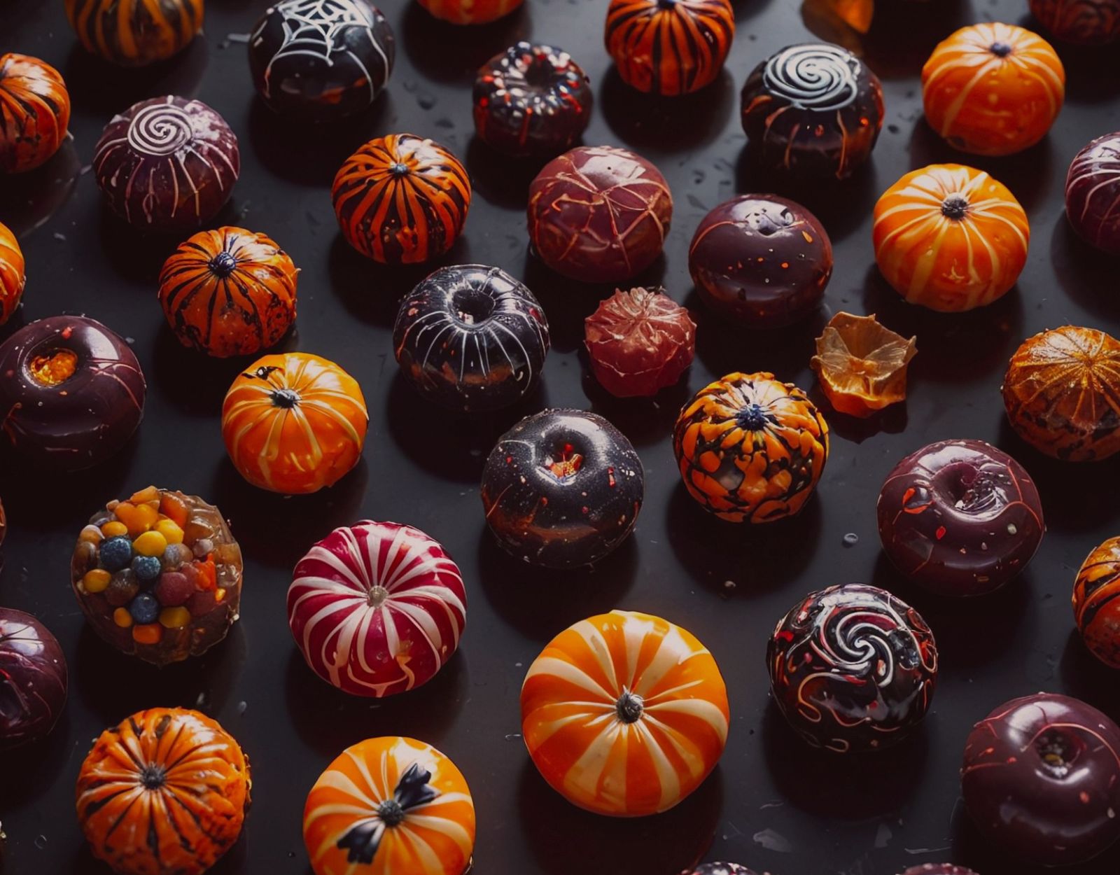 No guest shall go hungry at a halloween party at home!