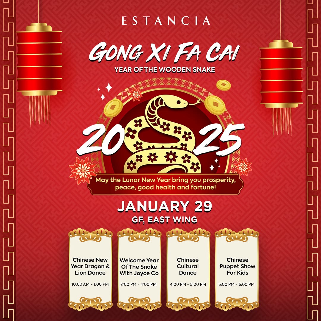 Chinese New Year 2025 at Estancia Mall