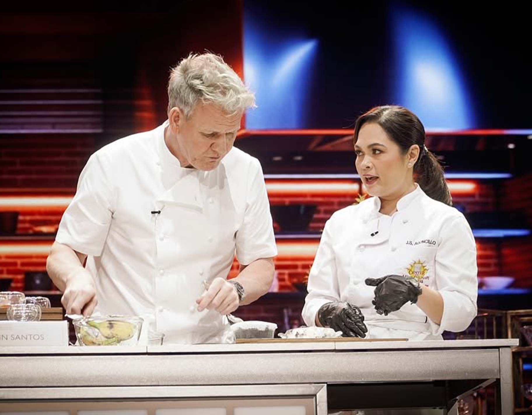 Judy Ann Santos took part in a cooking challenge