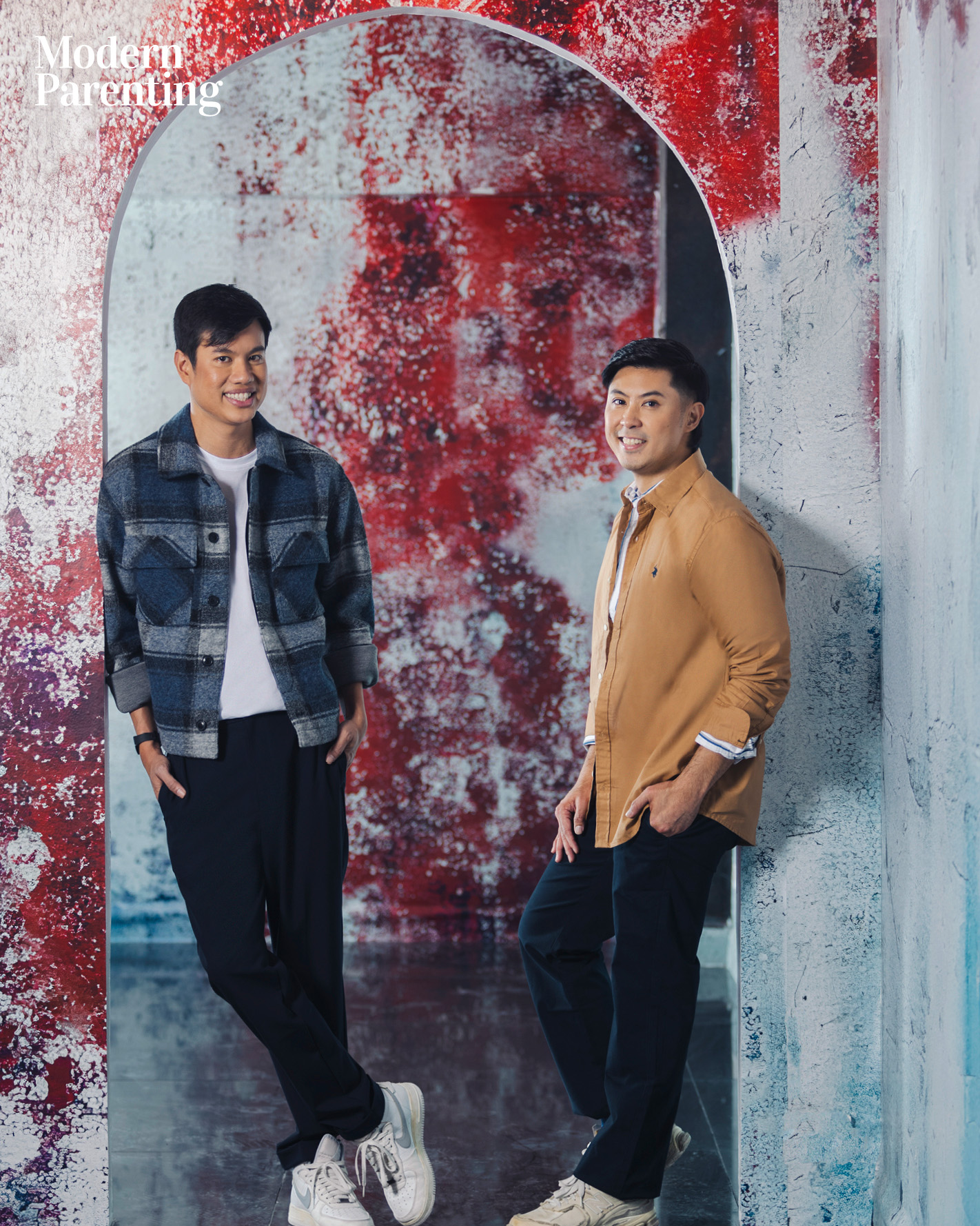 Jappy Reyes and Alvin Miranda