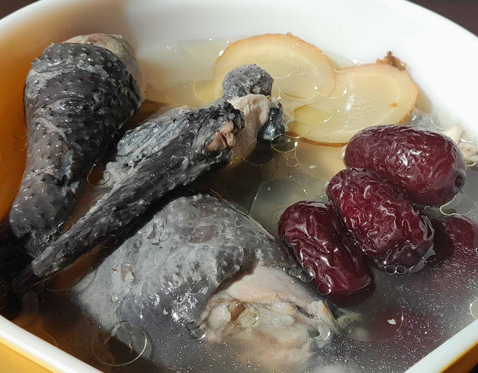 Ahmah Shirley's Specialties - Black Chicken Soup