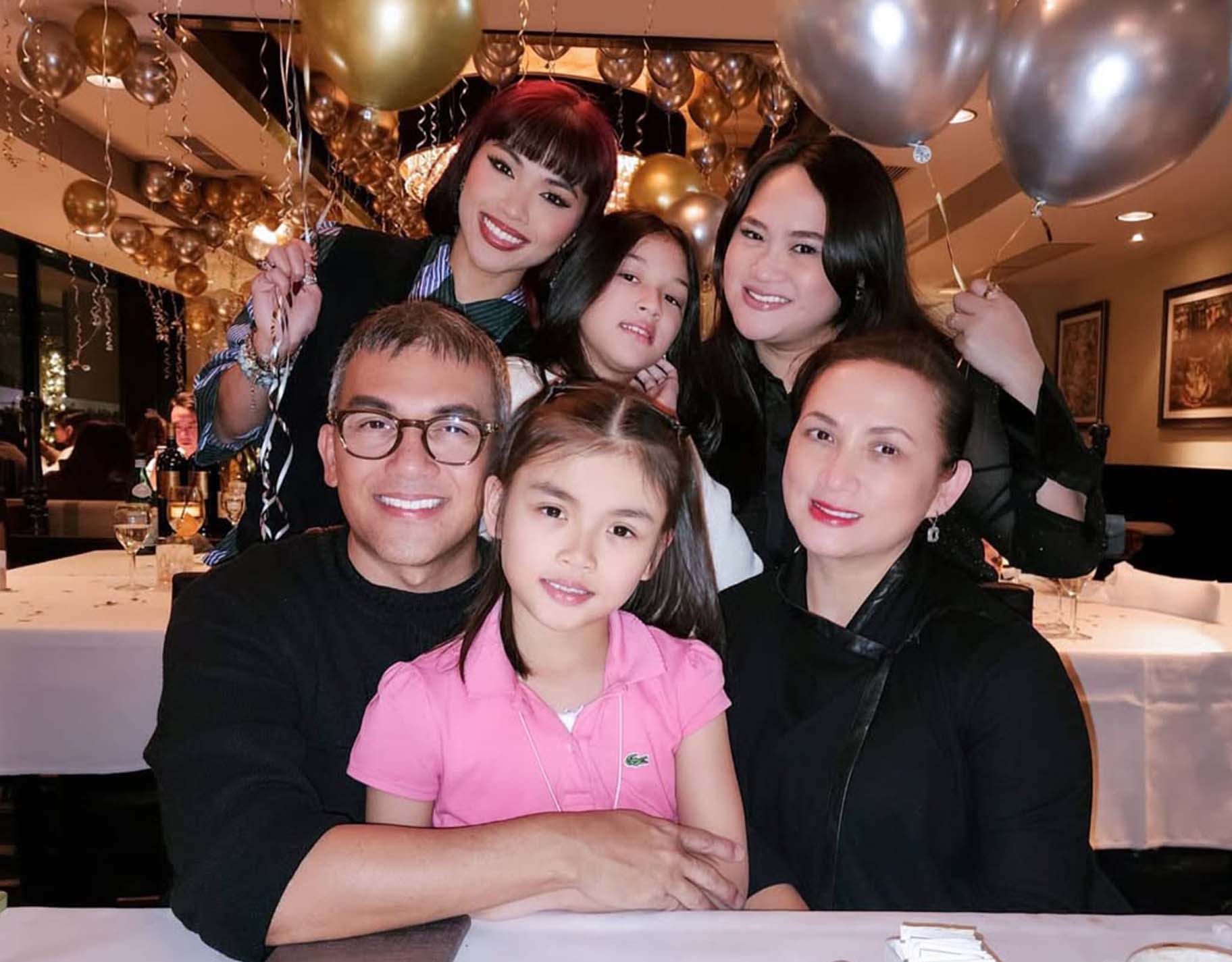 Ayen Munji-Laurel and her family