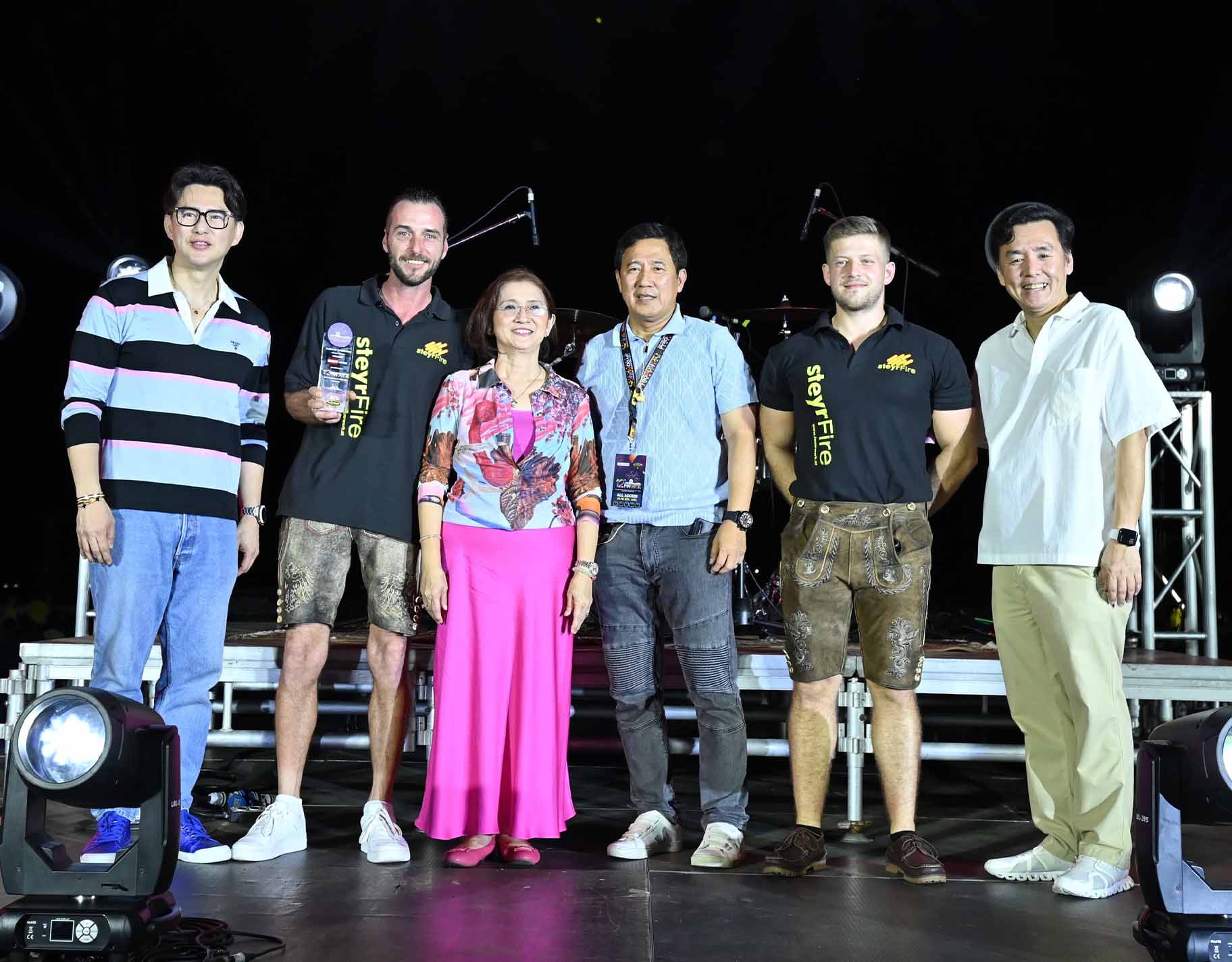 Mall of Asia's team handling the Philippine International Pyromusical Competition (PIPC)